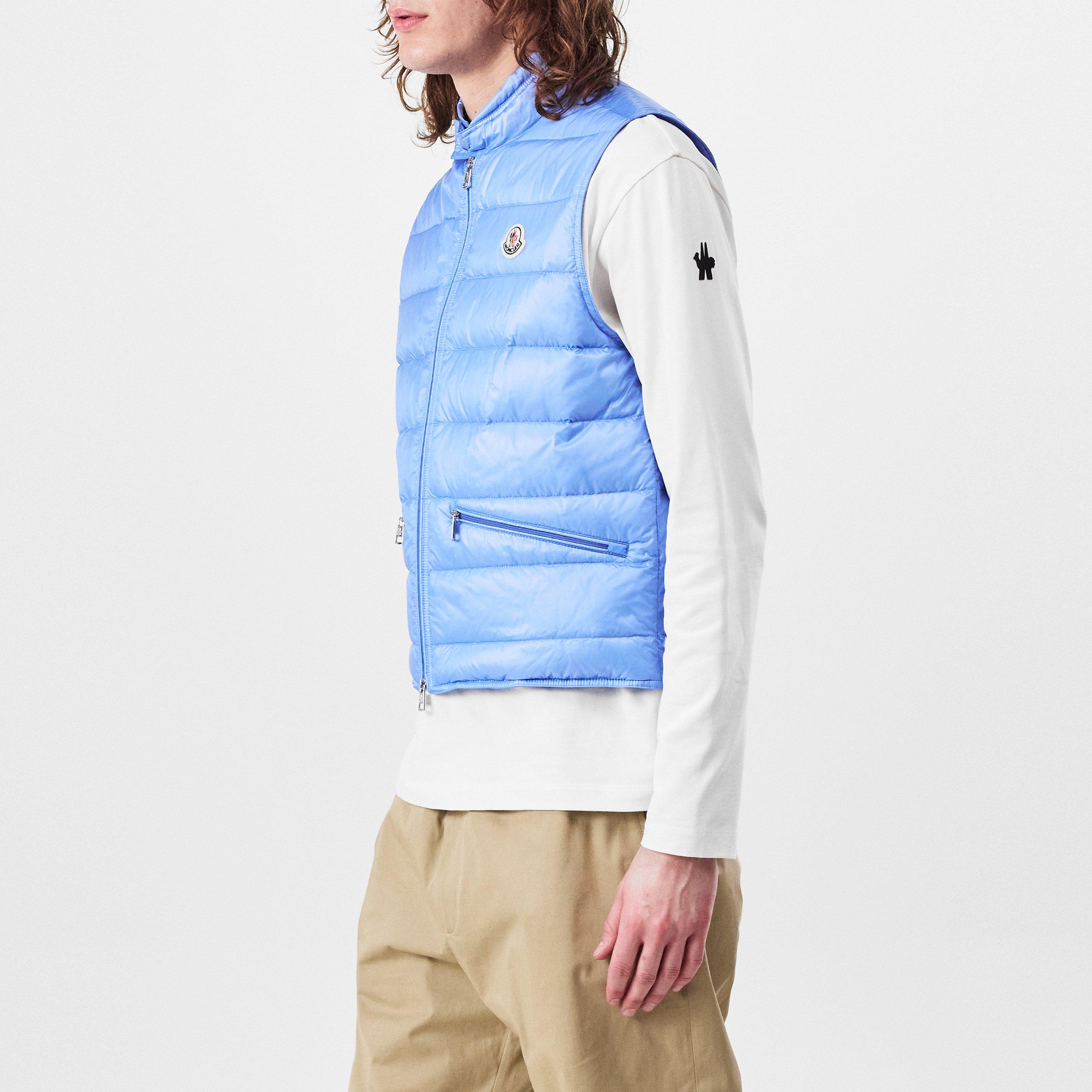 Sky 702 - Moncler - Men's Gui Down Water Resistant Goose Down Gilet - 5