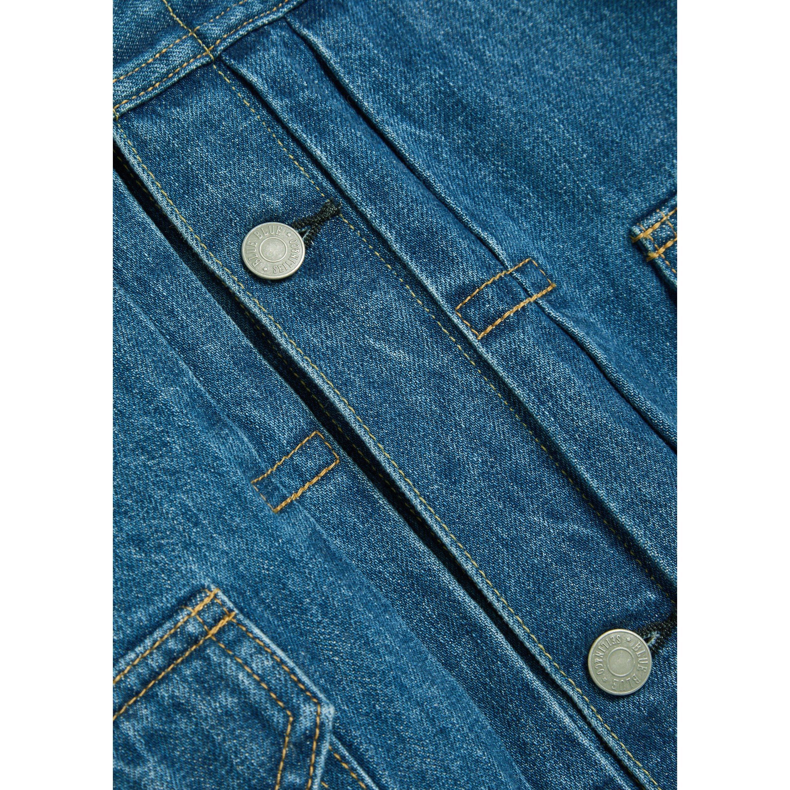 BLUE - Blue Blue - BB JAPAN DENM TRUCKER JKT - 4
