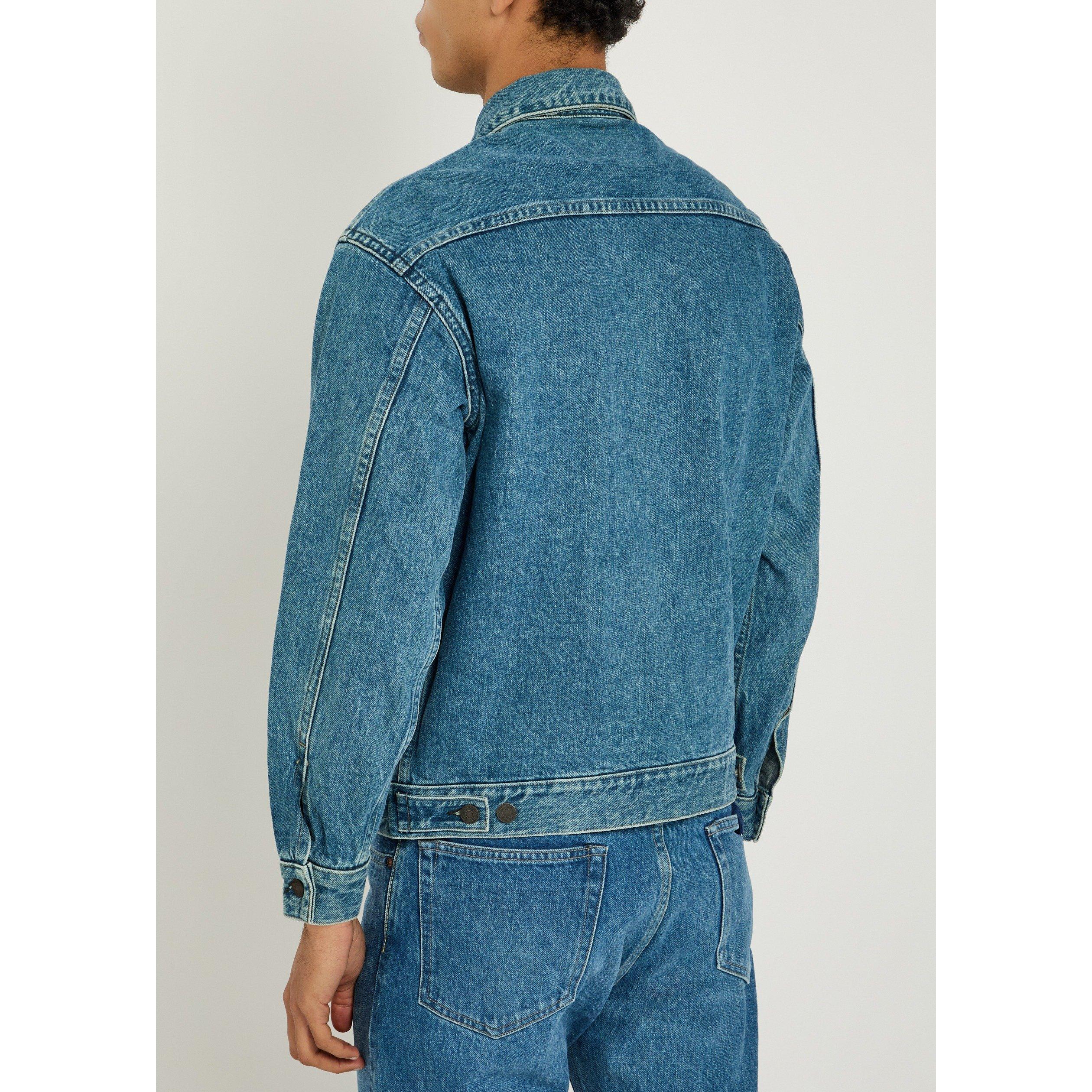 BLUE - Blue Blue - BB JAPAN DENM TRUCKER JKT - 3