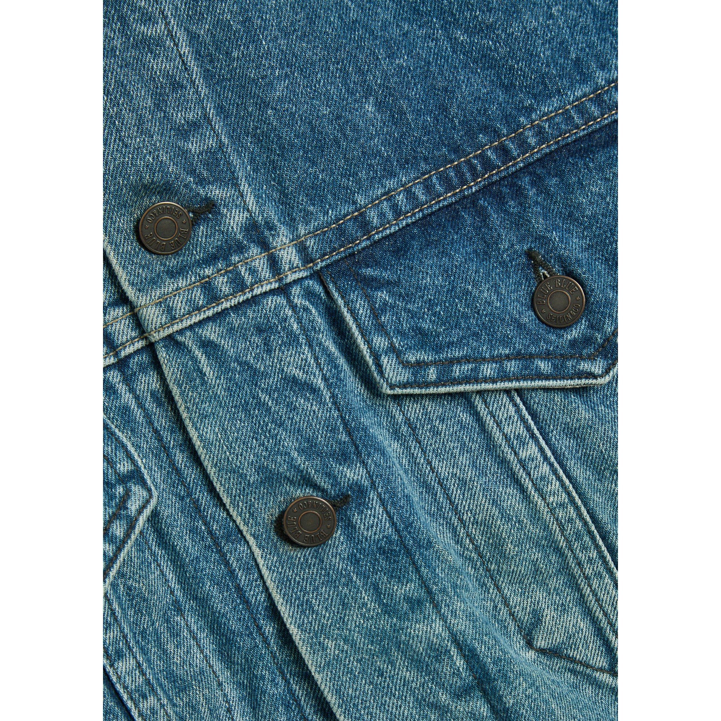 BLUE - Blue Blue - BB JAPAN DENM TRUCKER JKT - 4
