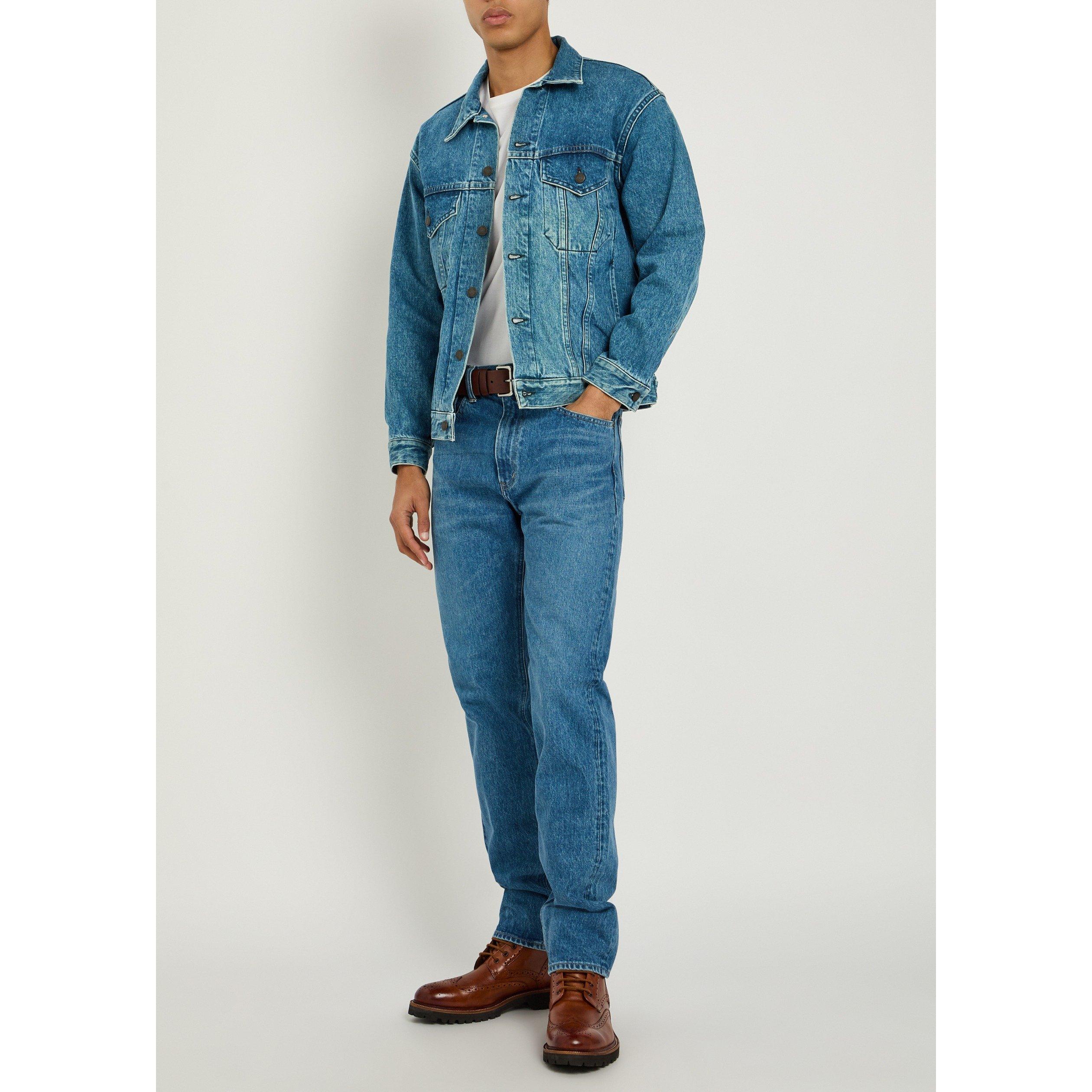 BLUE - Blue Blue - BB JAPAN DENM TRUCKER JKT - 5