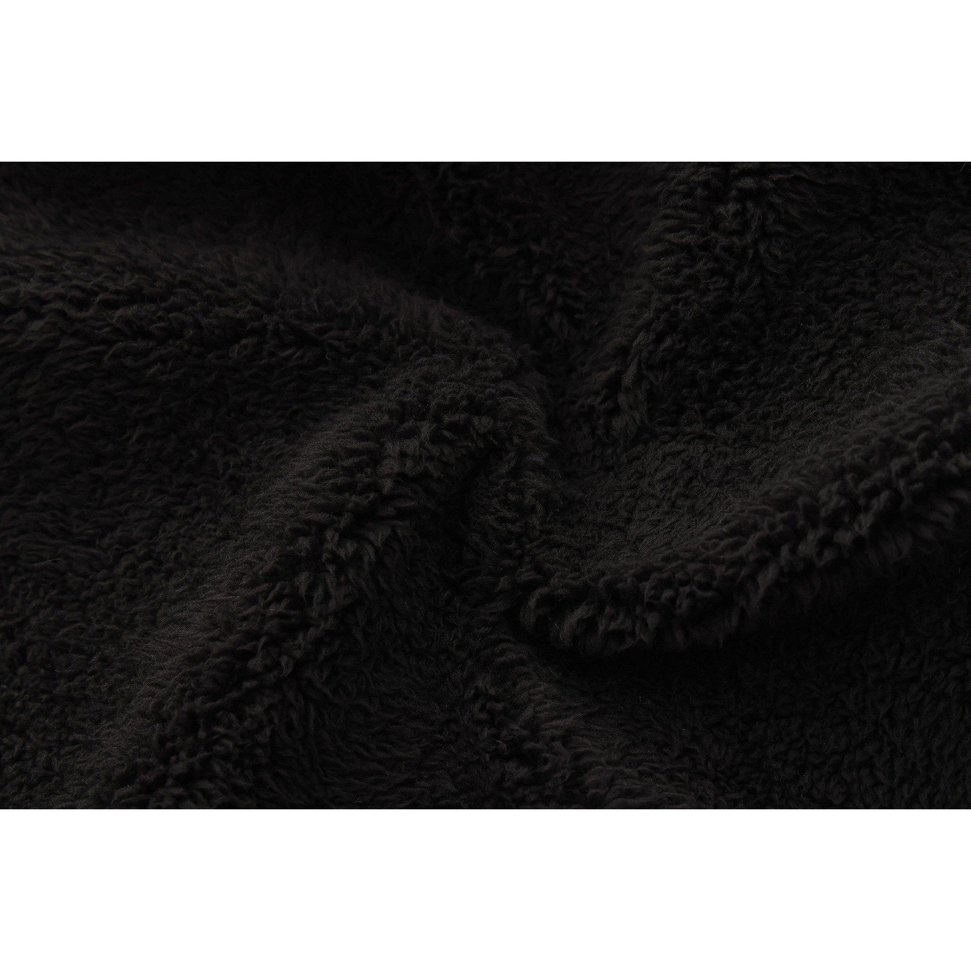 Preto - SoulCal - 2 Zip Double Layered Sherpa Lined Hooded Gilet - 10