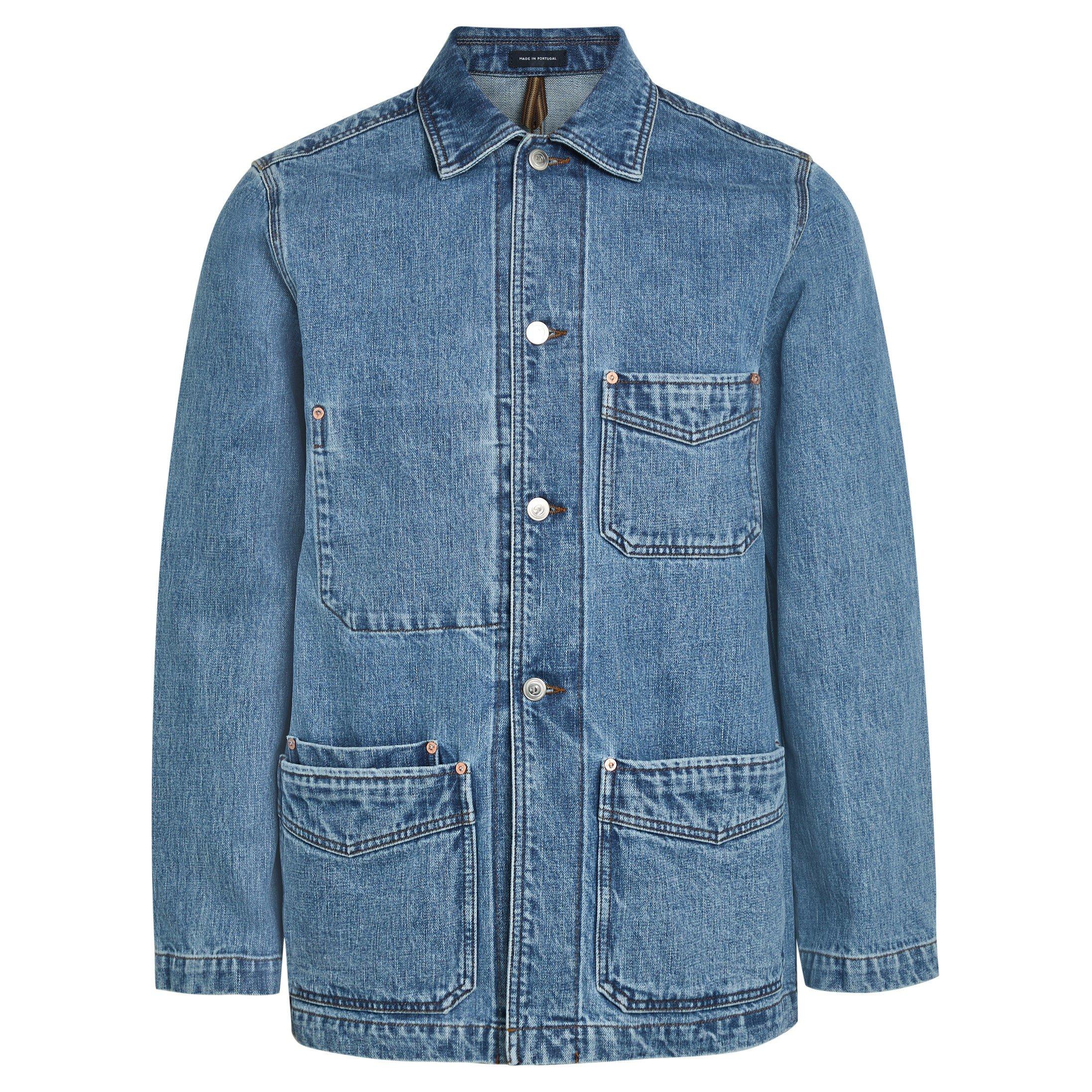 DENIM - Drakes - DRAKES DENIM 5PKT CHORE JKT - 1