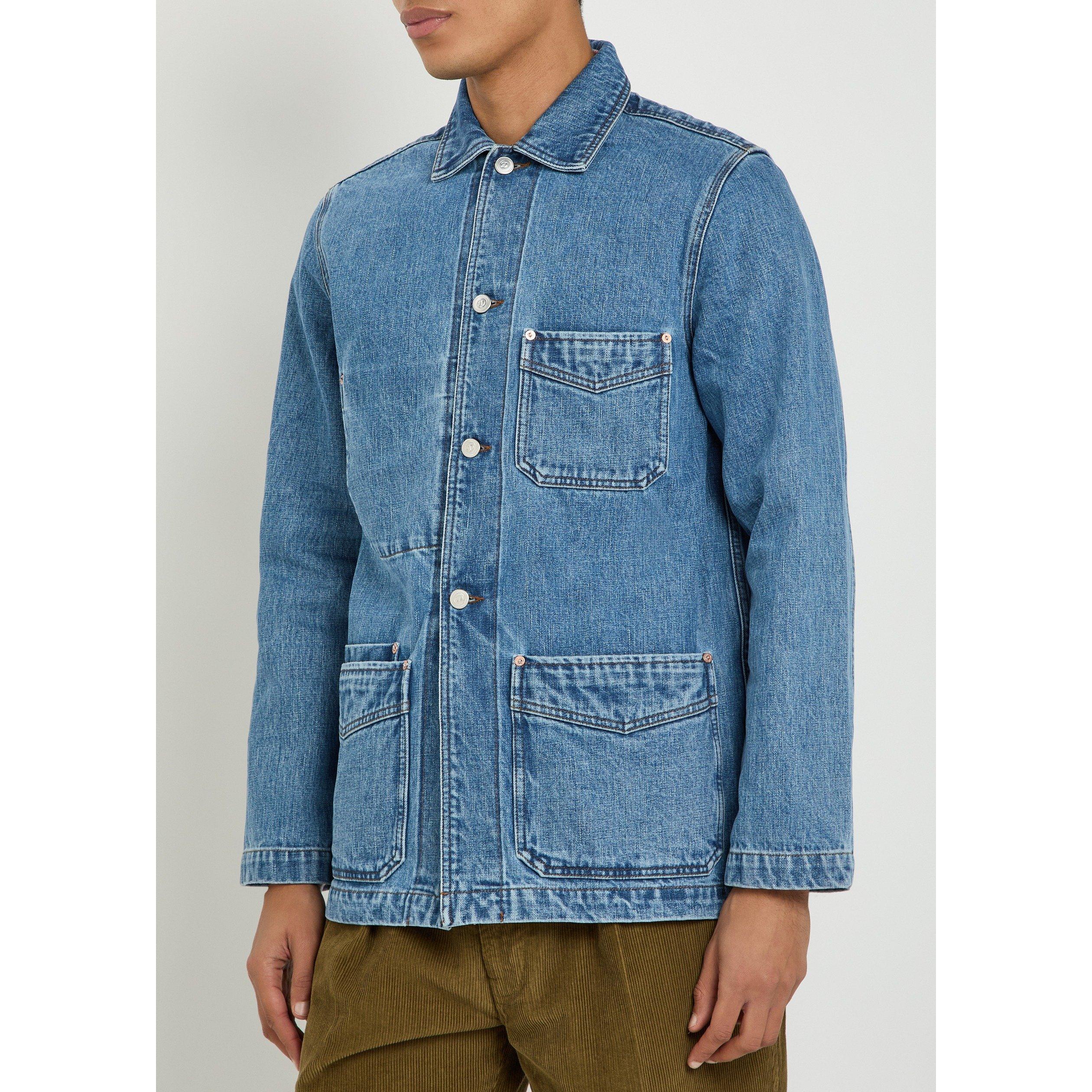 DENIM - Drakes - DRAKES DENIM 5PKT CHORE JKT - 2