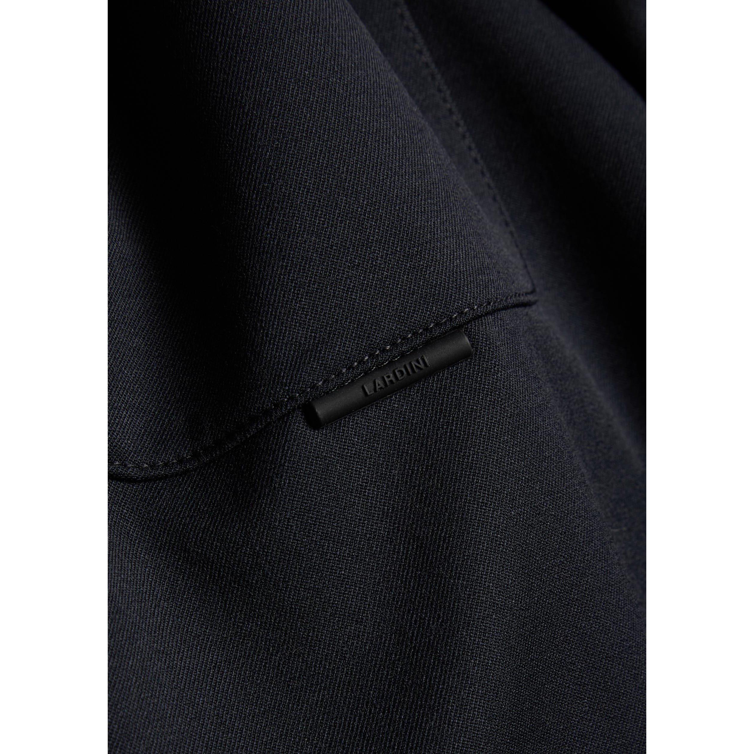 NAVY - Lardini - Men's Wool Harrington Jacket - 4
