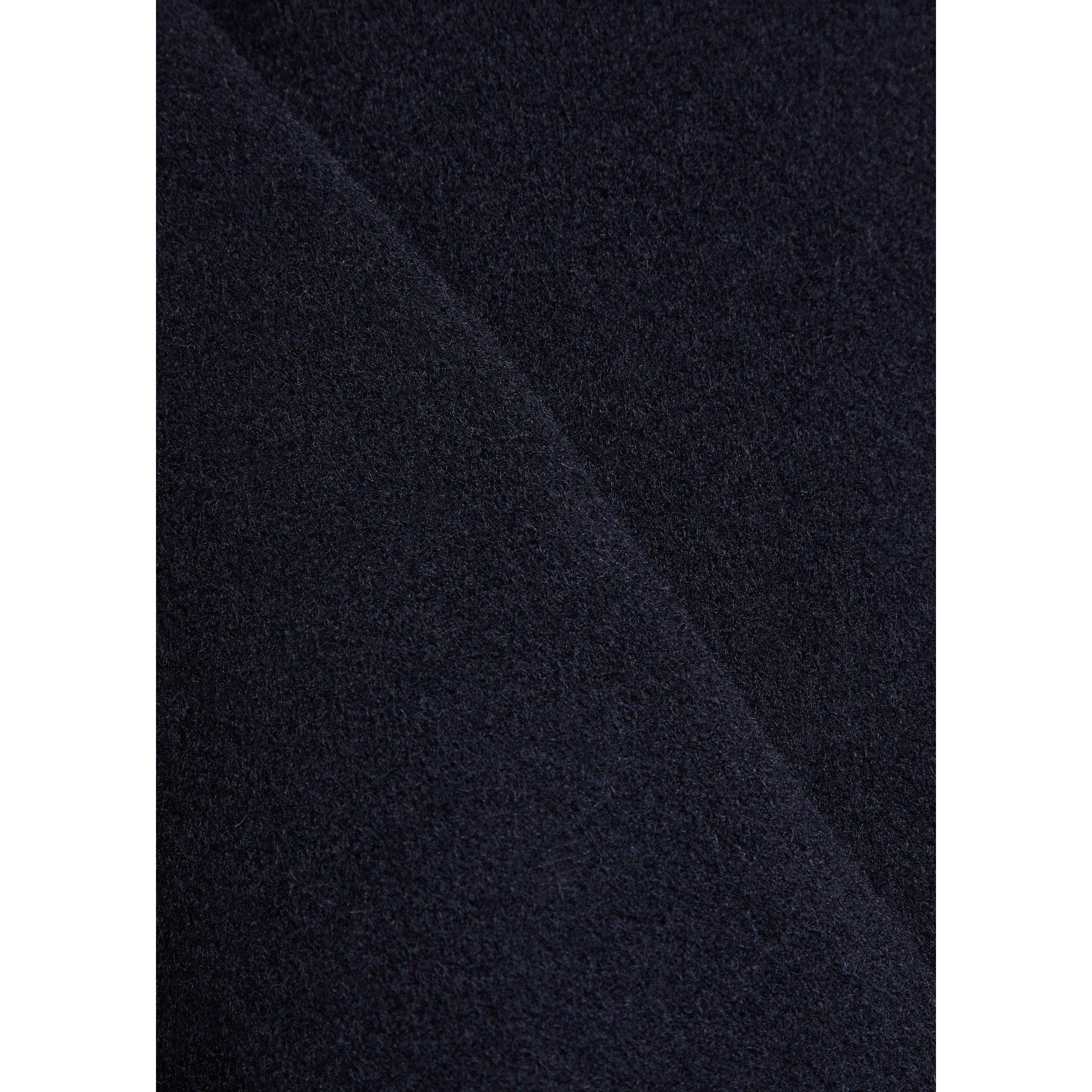 NAVY - Officine Generale - Men's Mazir Wool Oversized-Fit Bomber Jacket - 4