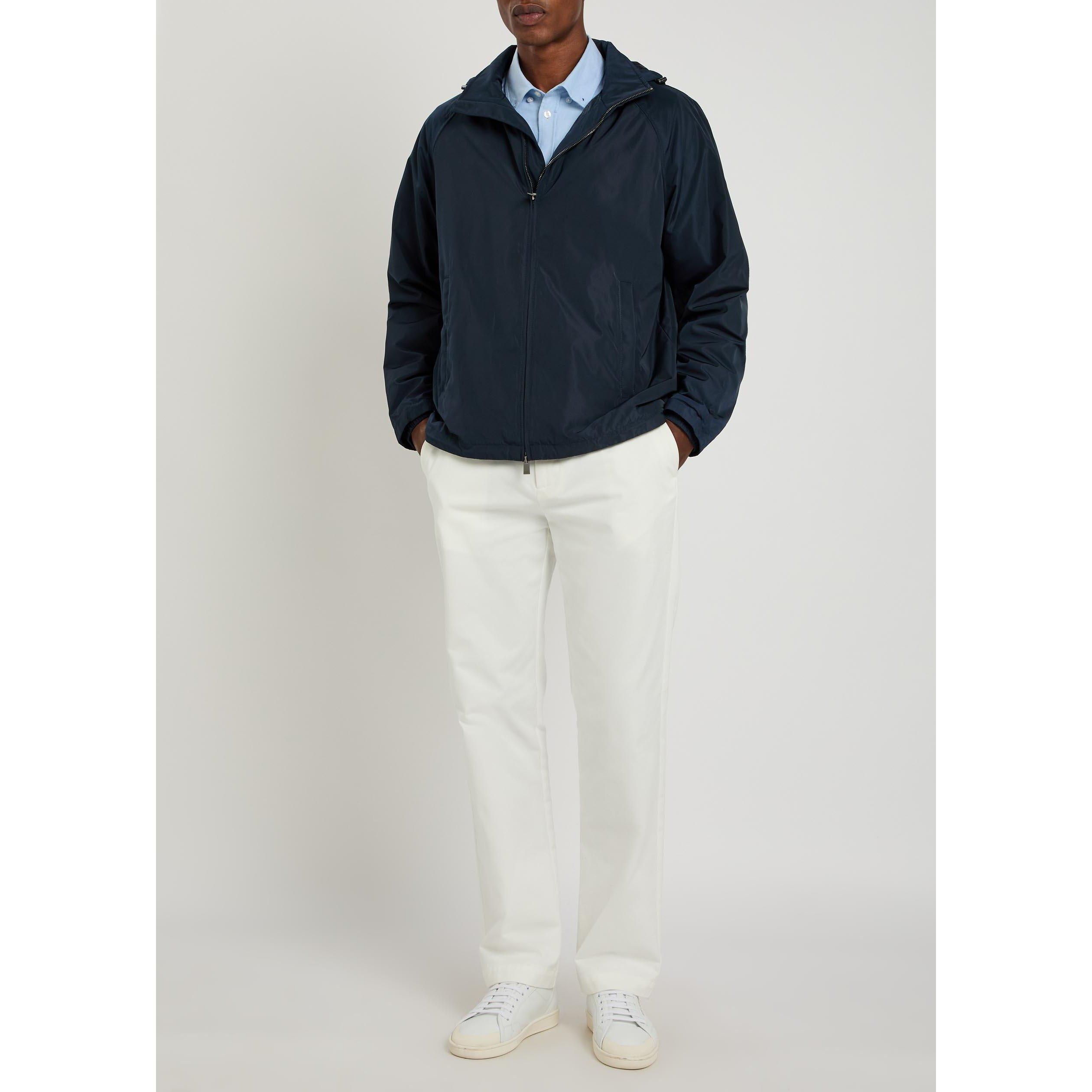 NAVY - Boss - Men's Carlen Relaxed-Fit Rain Jacket - 6