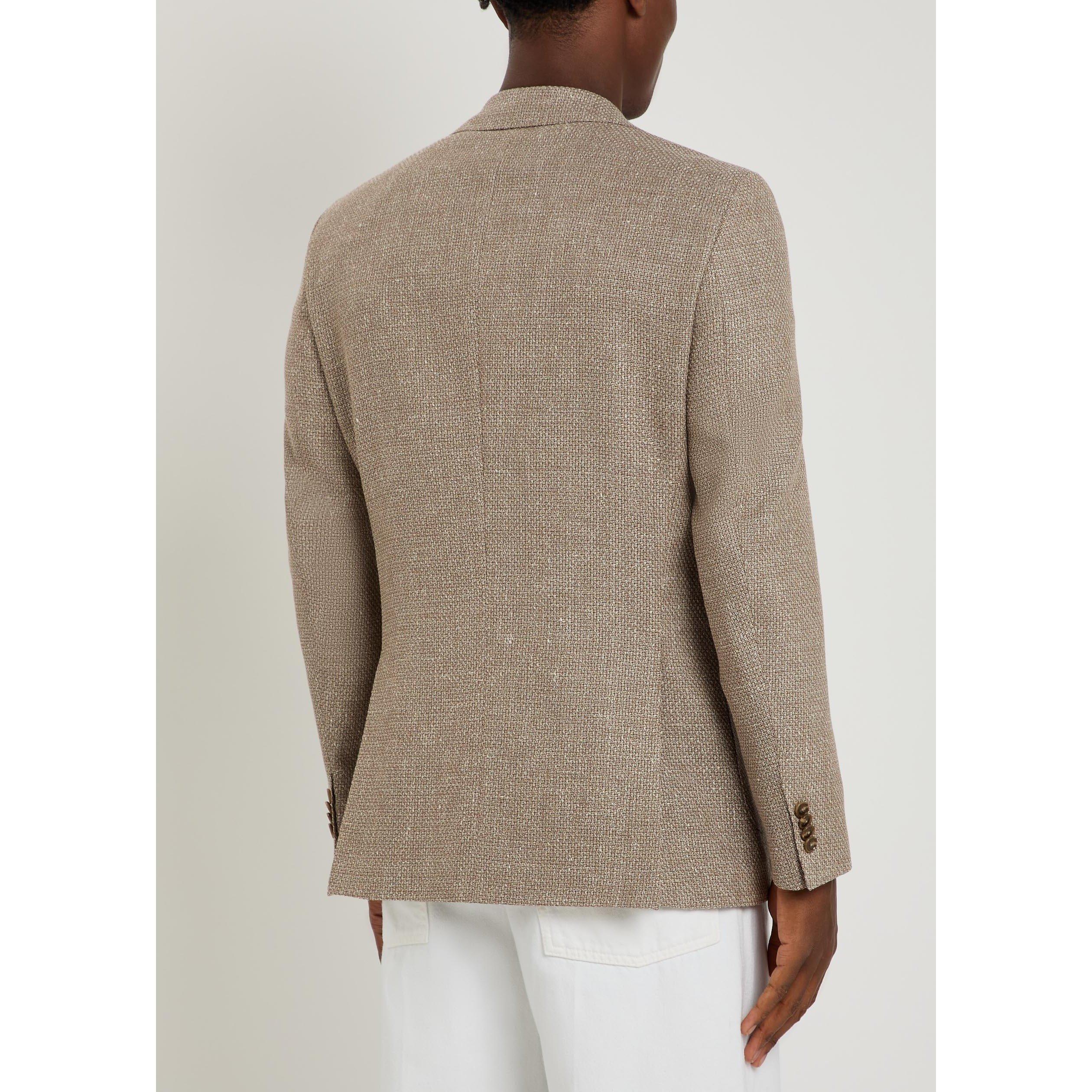 BEIGE - Boss - Men's Hutson Slim-Fit Blazer - 3