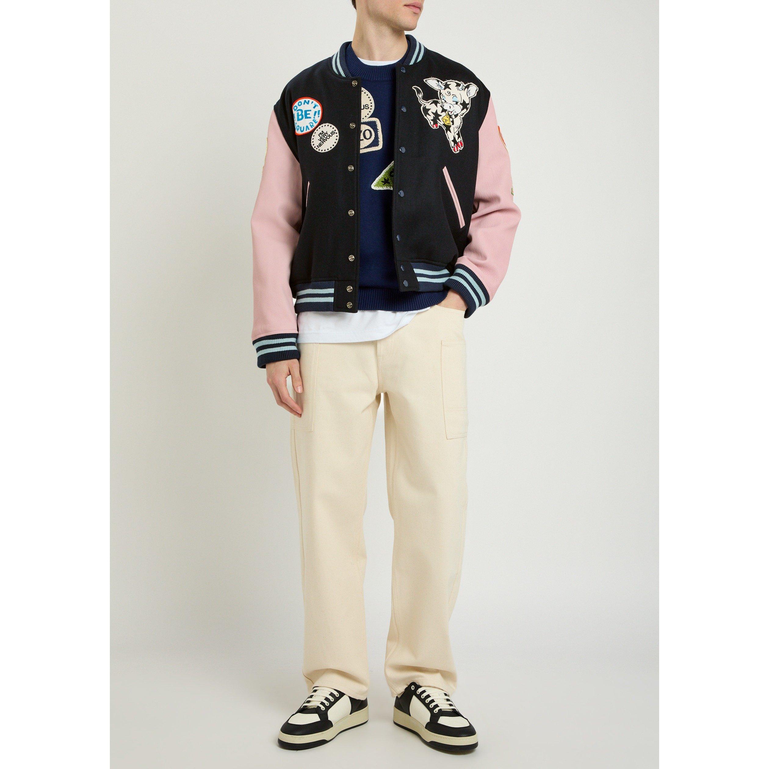 NAVY - Kenzo - KENZO VARSITY JACKET - 5