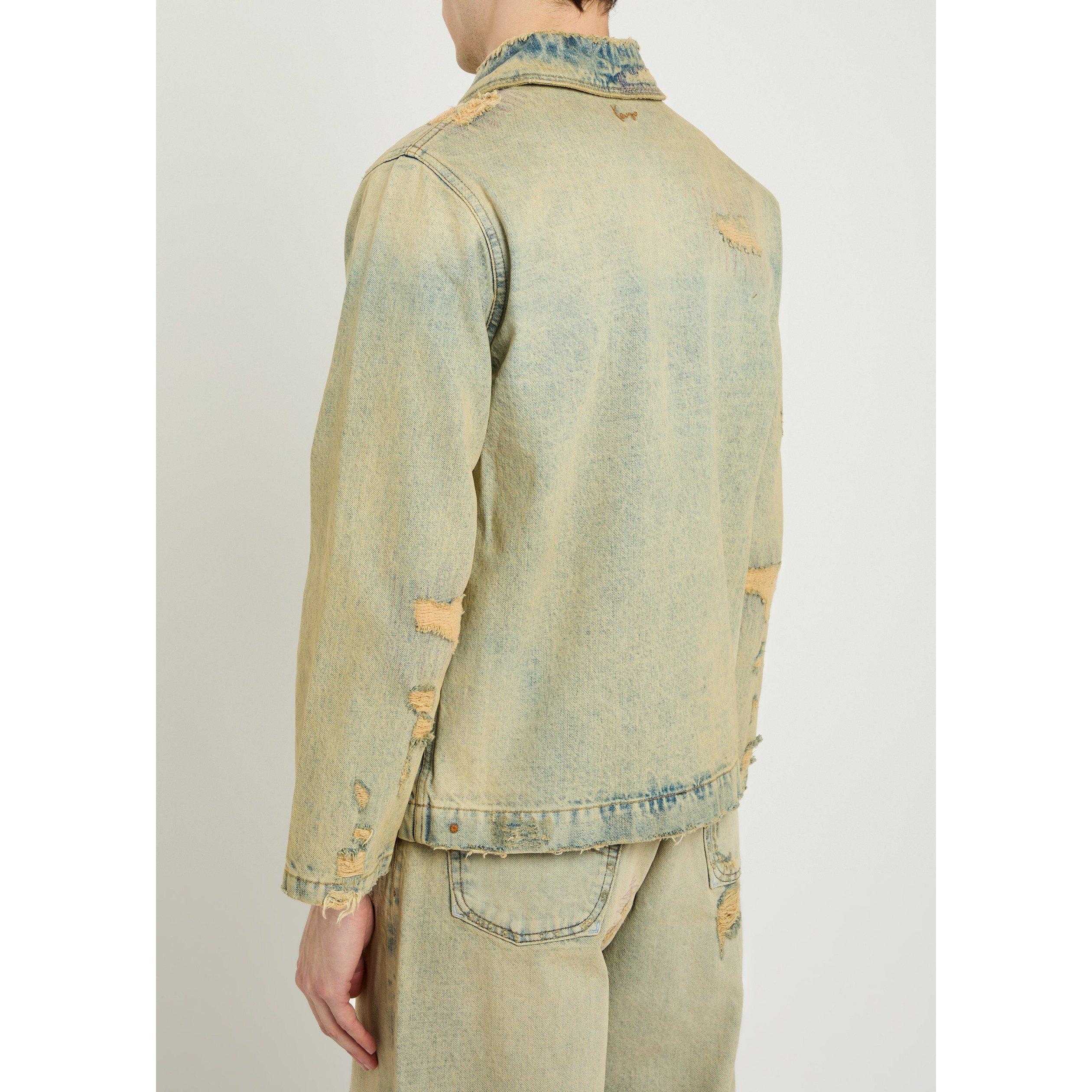 DENIM - Kenzo - KENZO SHAWL CHORE JACKET - 3