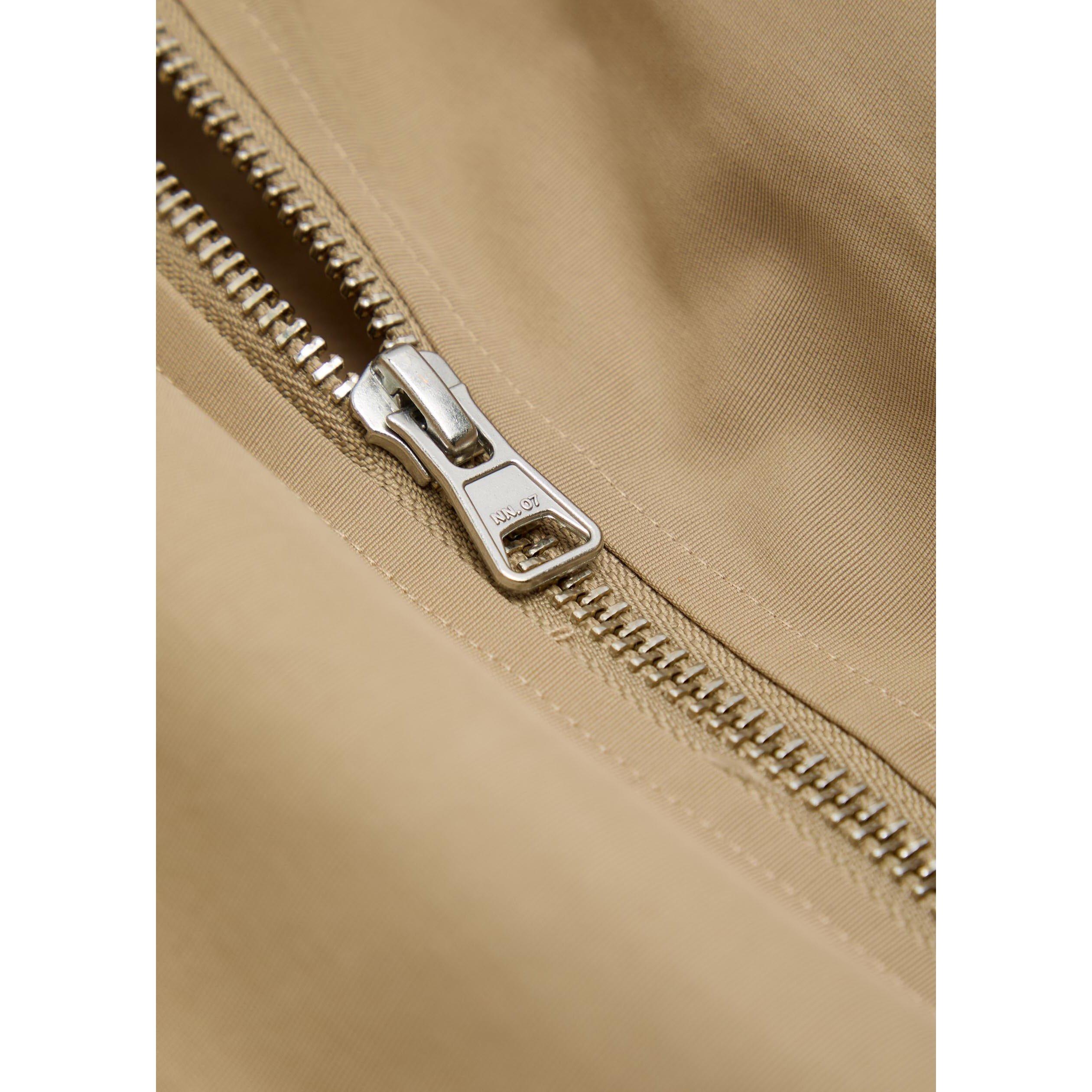 BEIGE - NN07 - Men's Gael Cotton Water-Resistant Harrington Jacket - 4