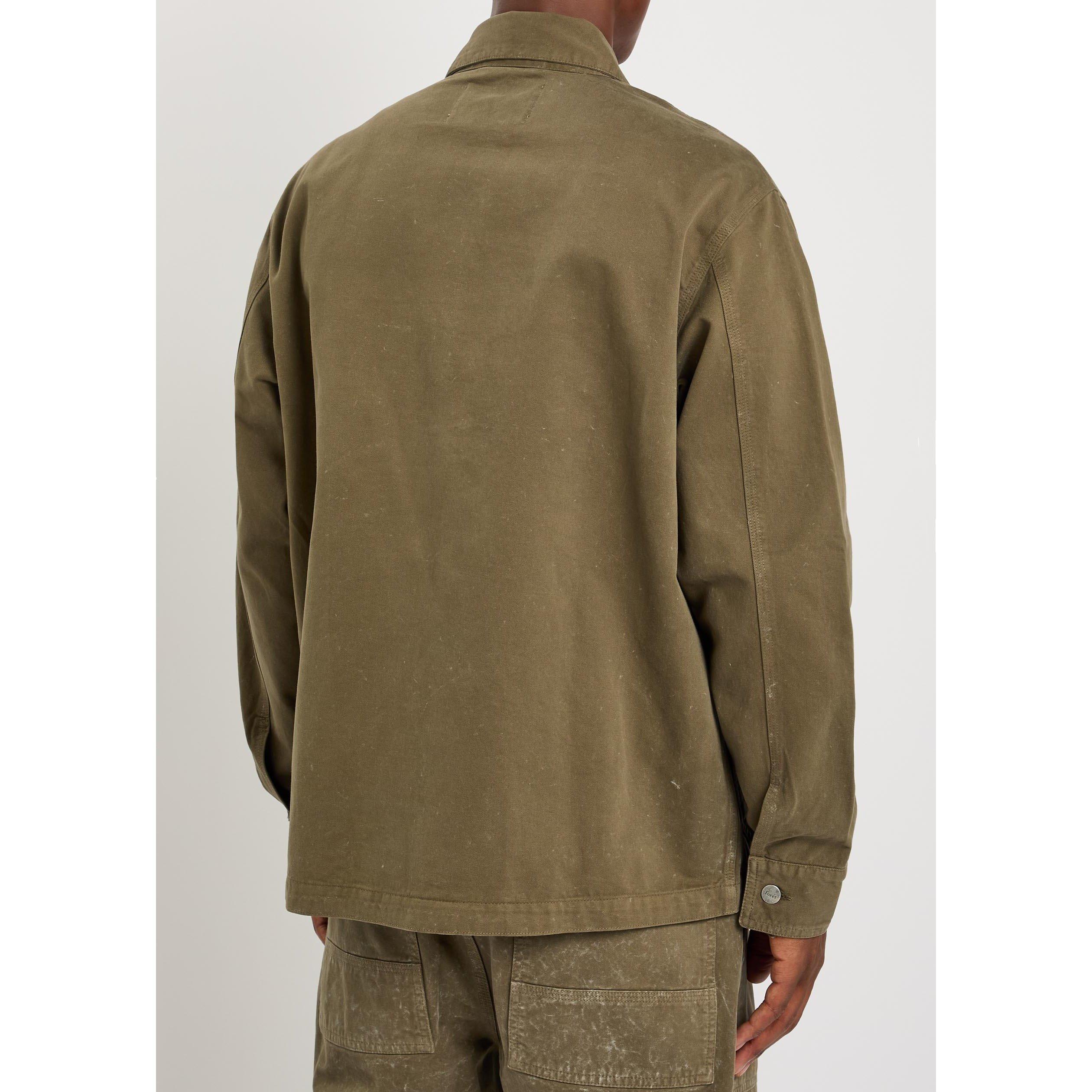 OLIVE - Unknown - Men's Hunter Cotton Field Jacket - 3