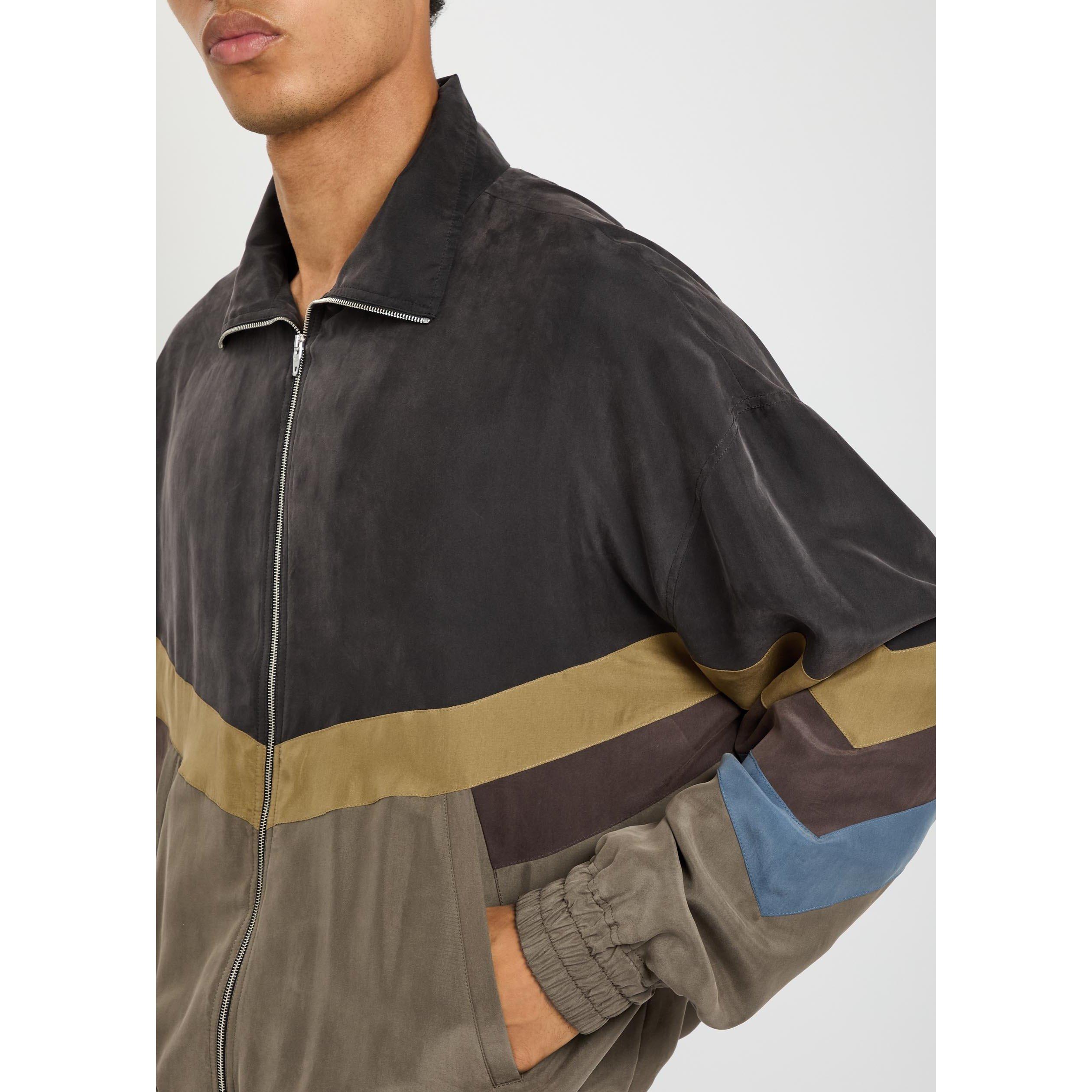 BLACK AND OTHER - Valentino - VAL GIUBBINO ZIP UP JACKET - 4