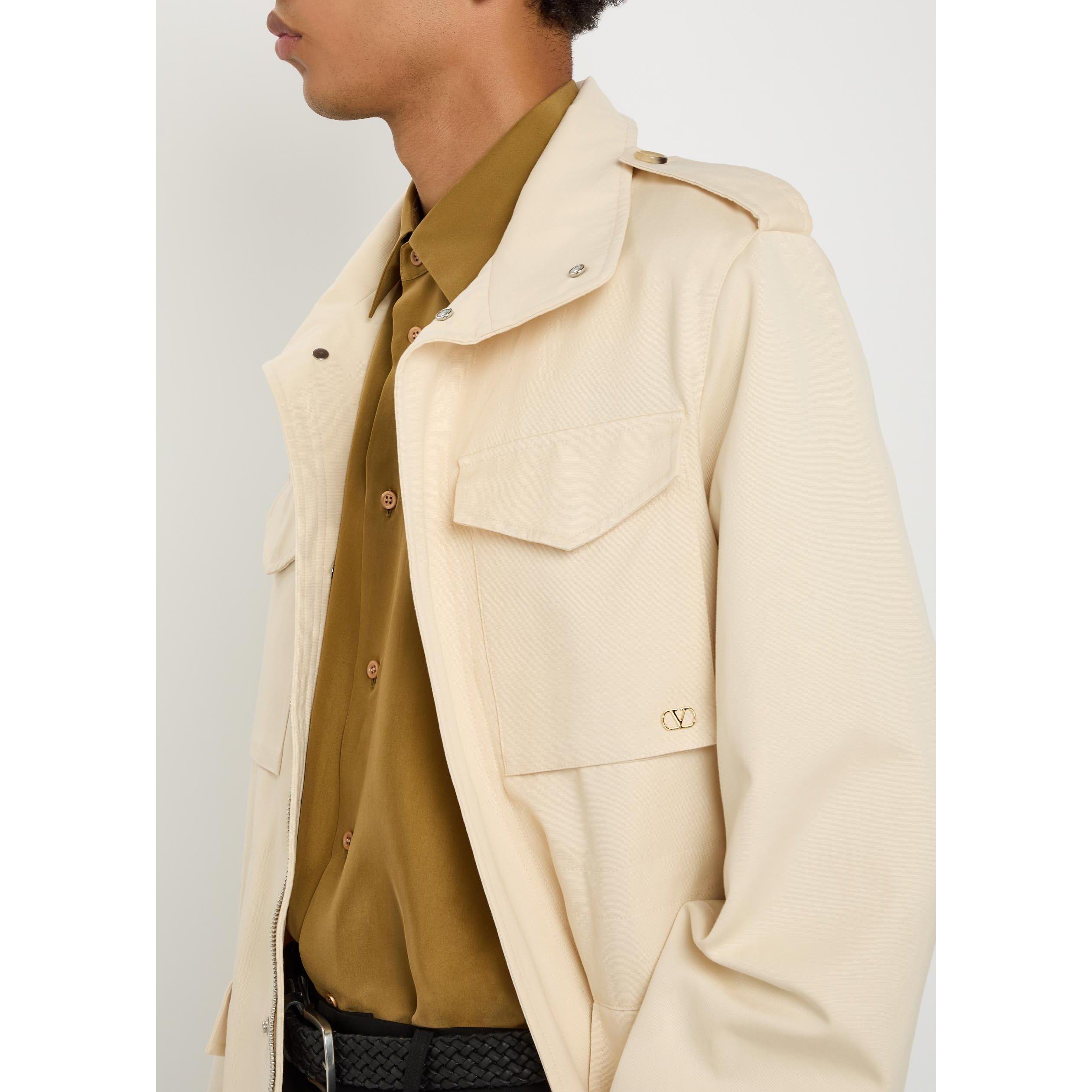 CREAM - Valentino - VAL MICRO CANNETTE PARKA JACKE - 4