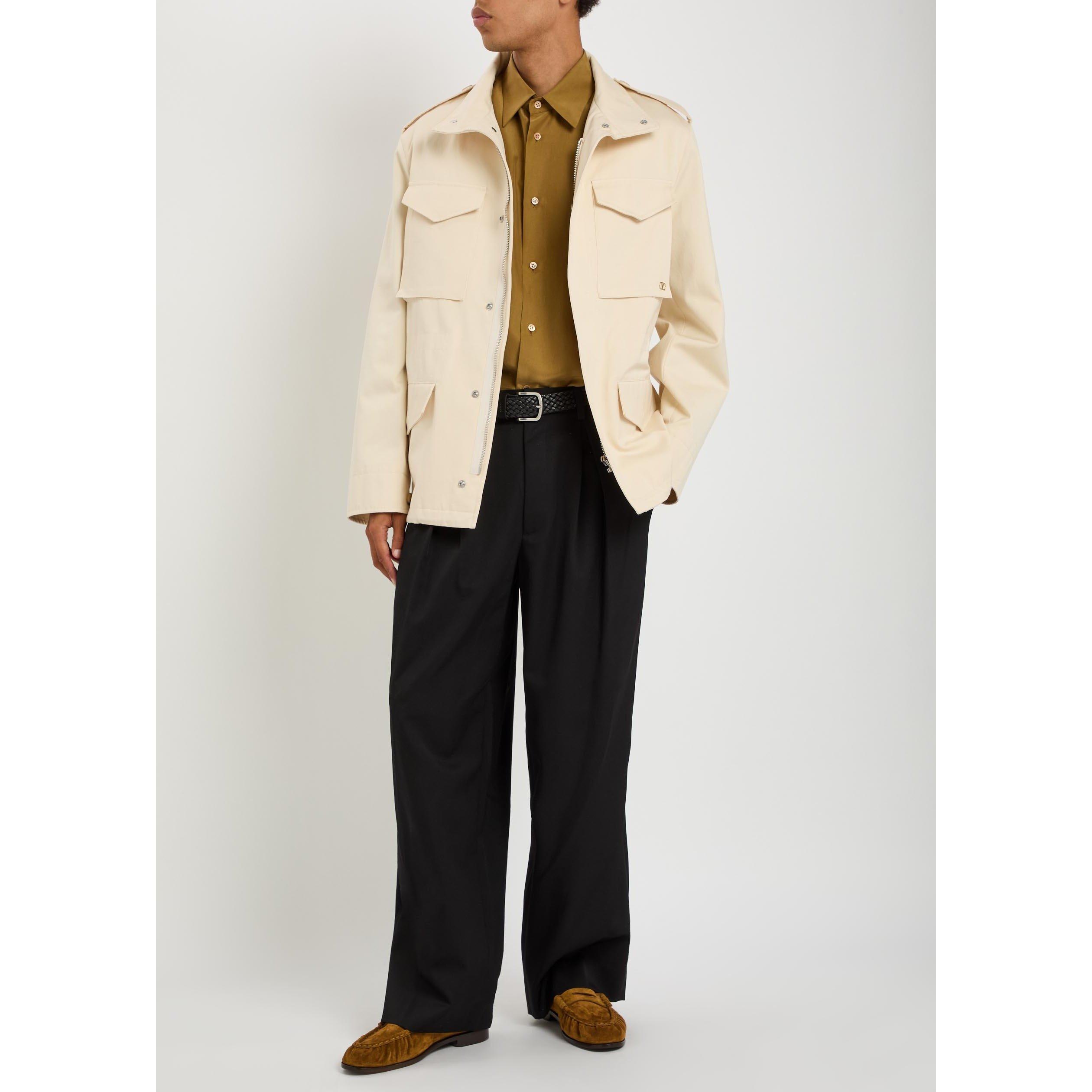 CREAM - Valentino - VAL MICRO CANNETTE PARKA JACKE - 5