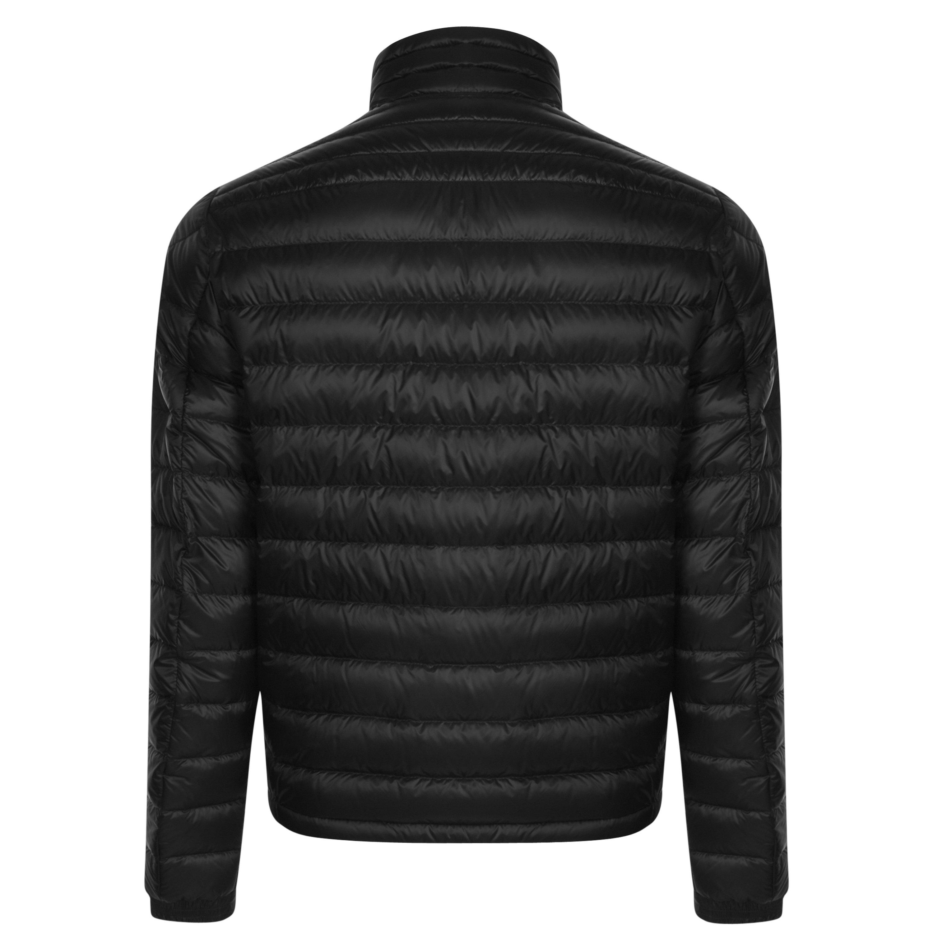 New Black 999 - Moncler - Men's Daniel Water Resistant Down Long Sleeve Short Puffer Jacket - 4