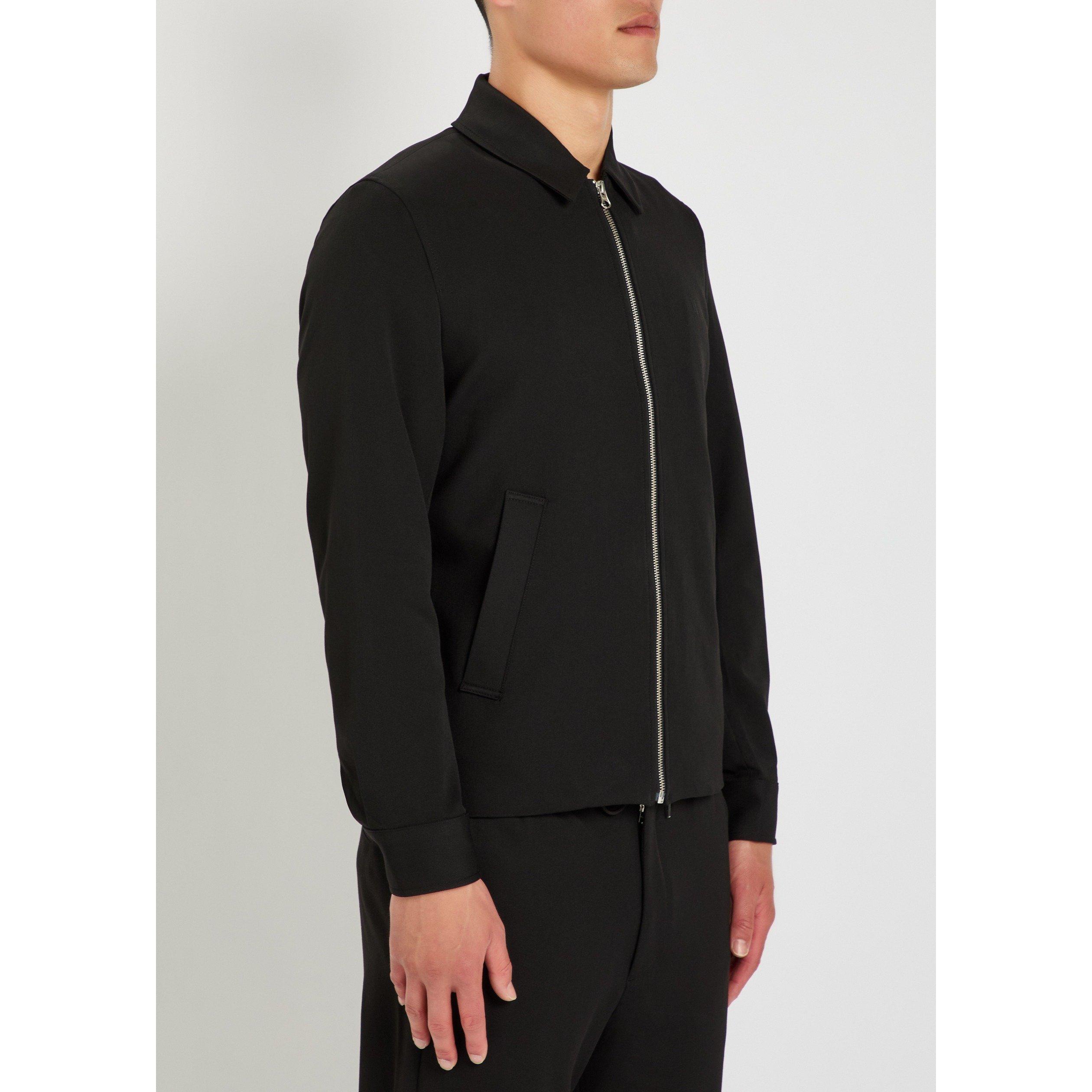 BLACK - Les Deux - Men's Como Relaxed-Fit Coach Jacket - 2