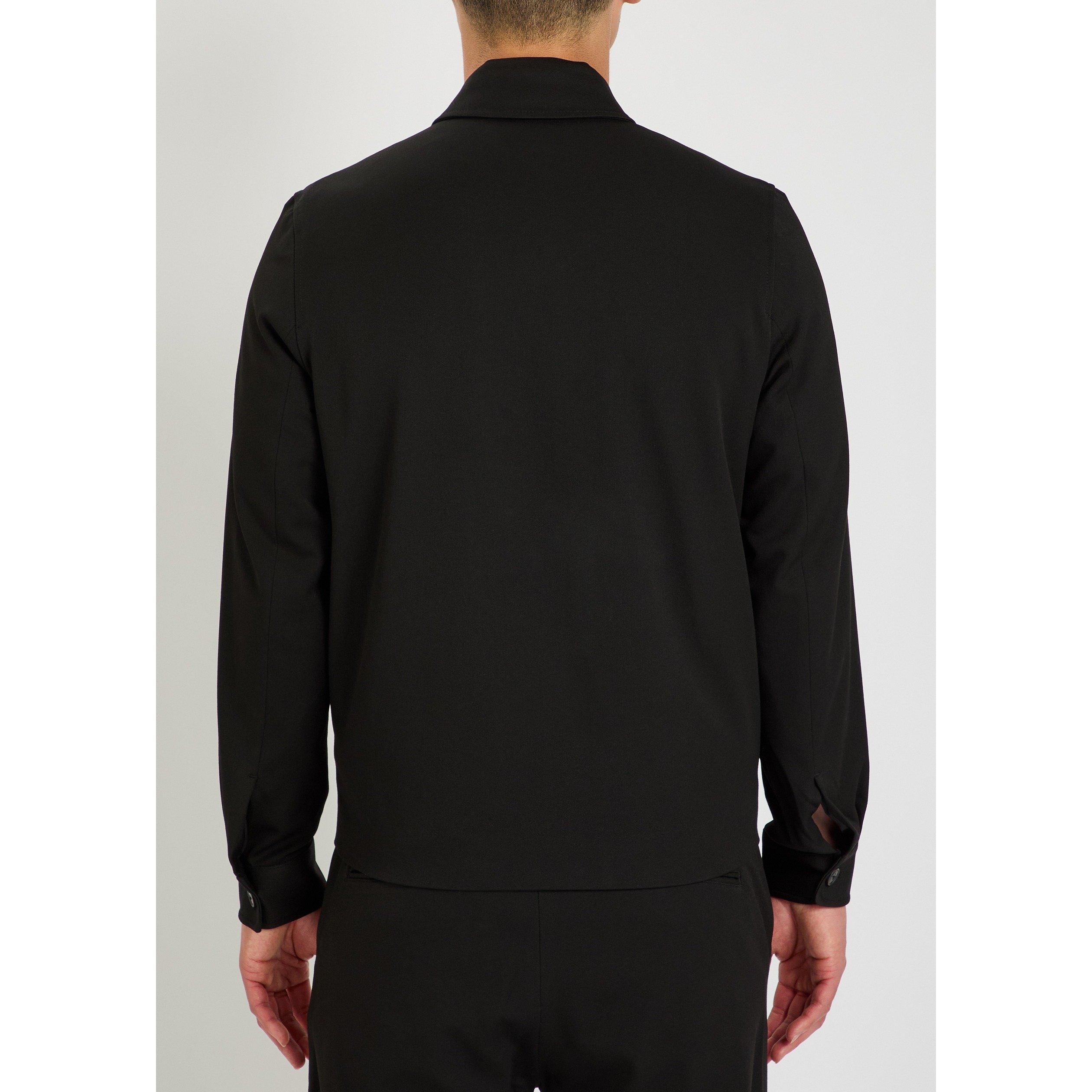 BLACK - Les Deux - Men's Como Relaxed-Fit Coach Jacket - 3