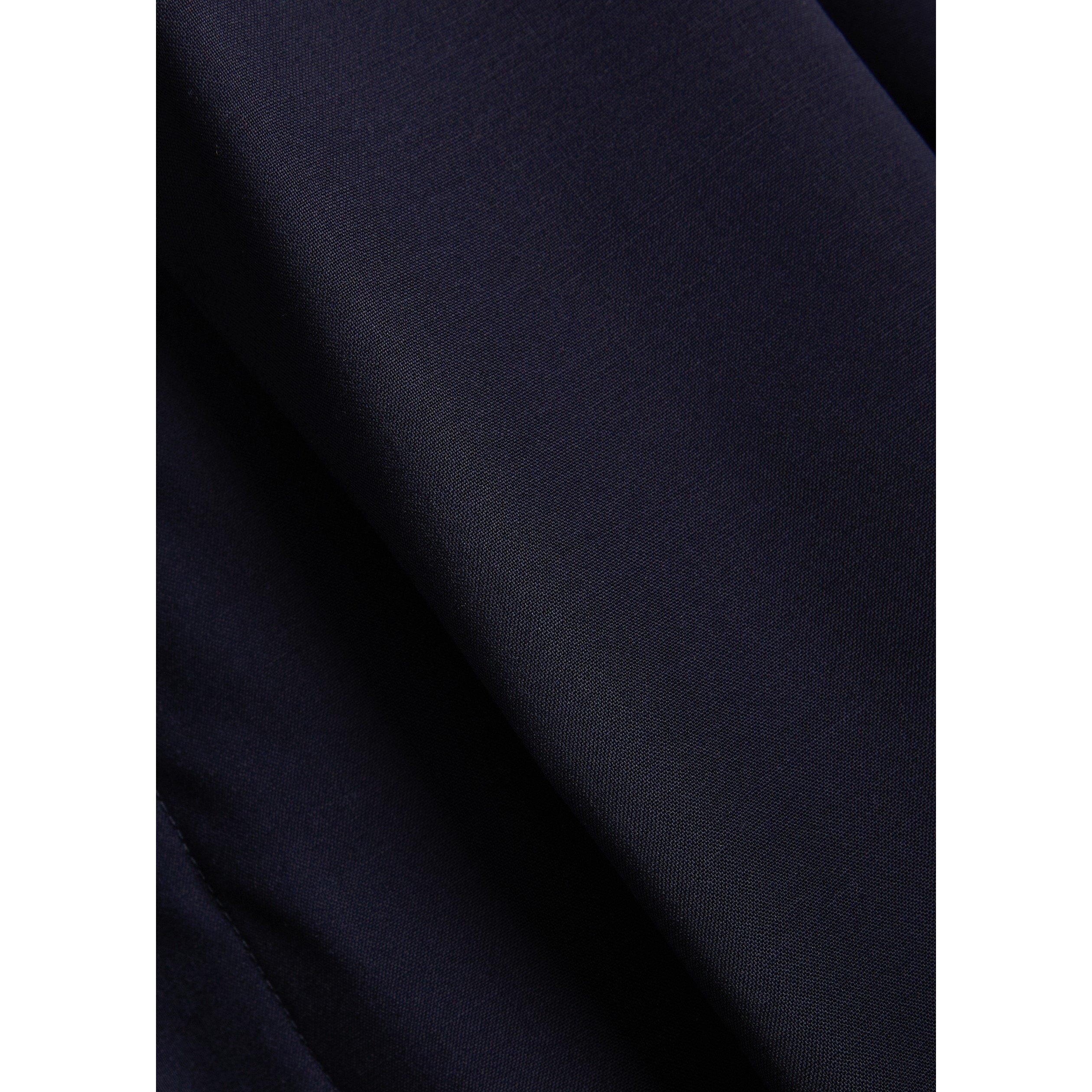 NAVY - Paul Smith - Men's Wool Detachable Quilted Gilet Mac - 4