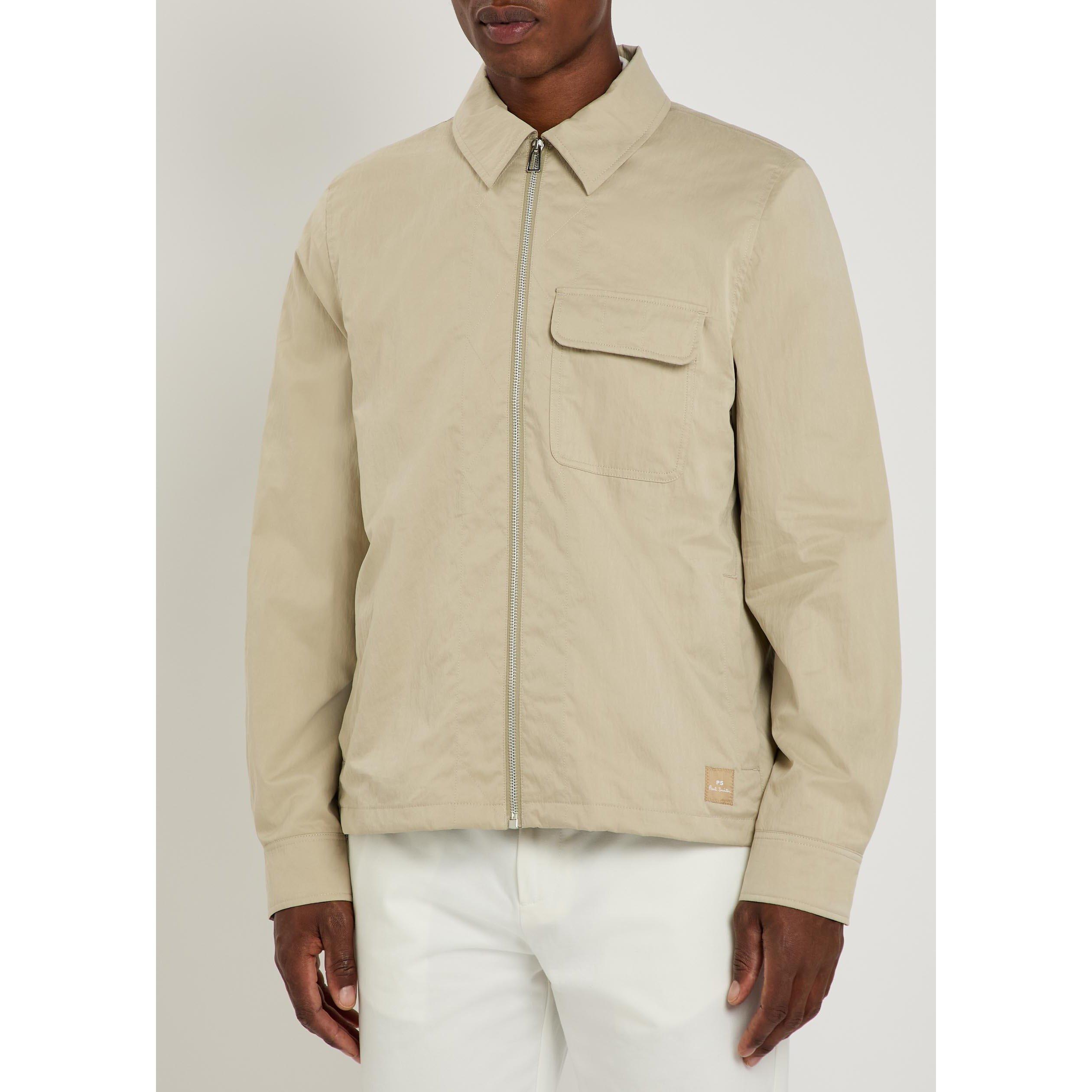 BEIGE - PS Paul Smith - PS TECH HARRINGOTN JKT - 2