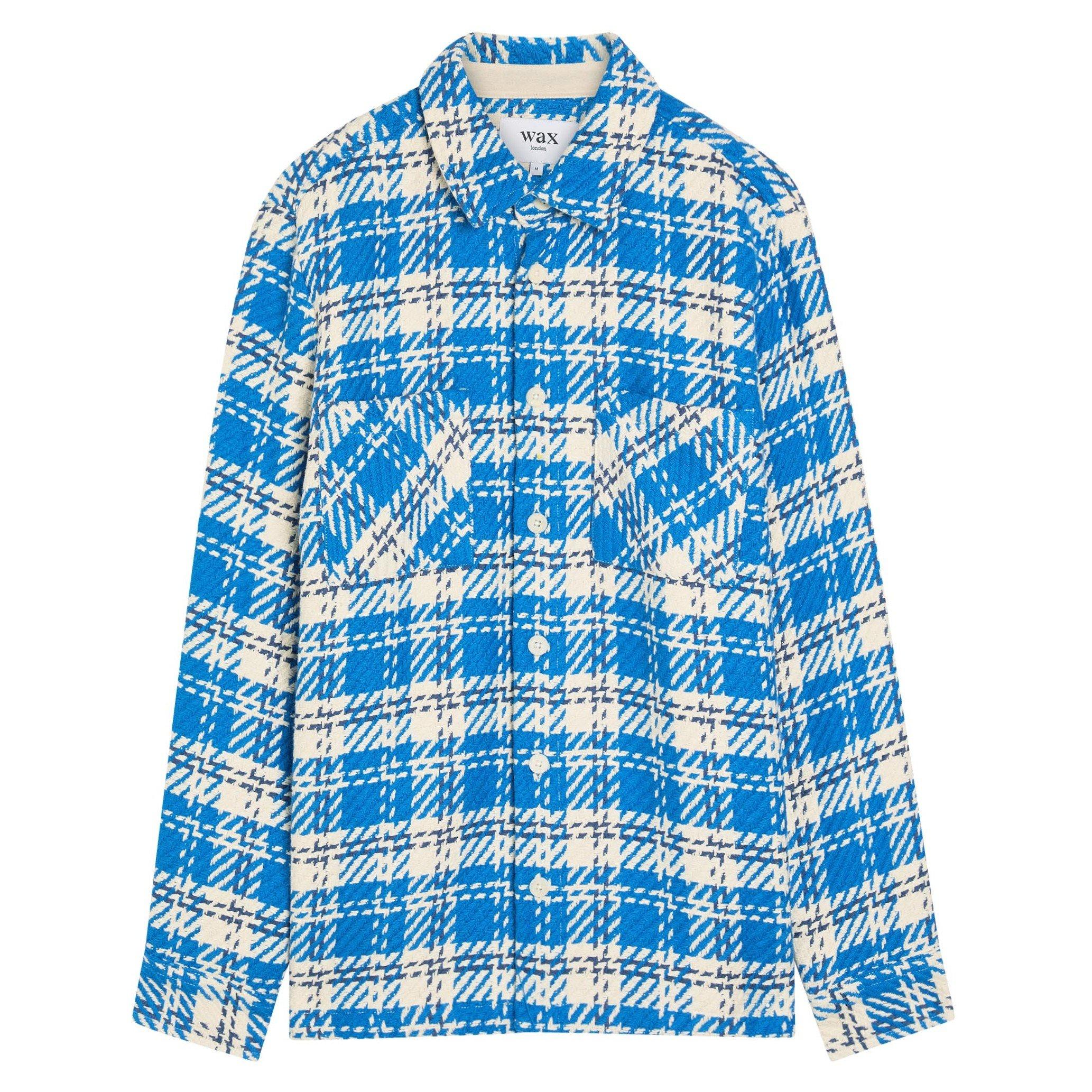 BLUE AND OTHER - Wax London - WAX WHITING OSHRT LS