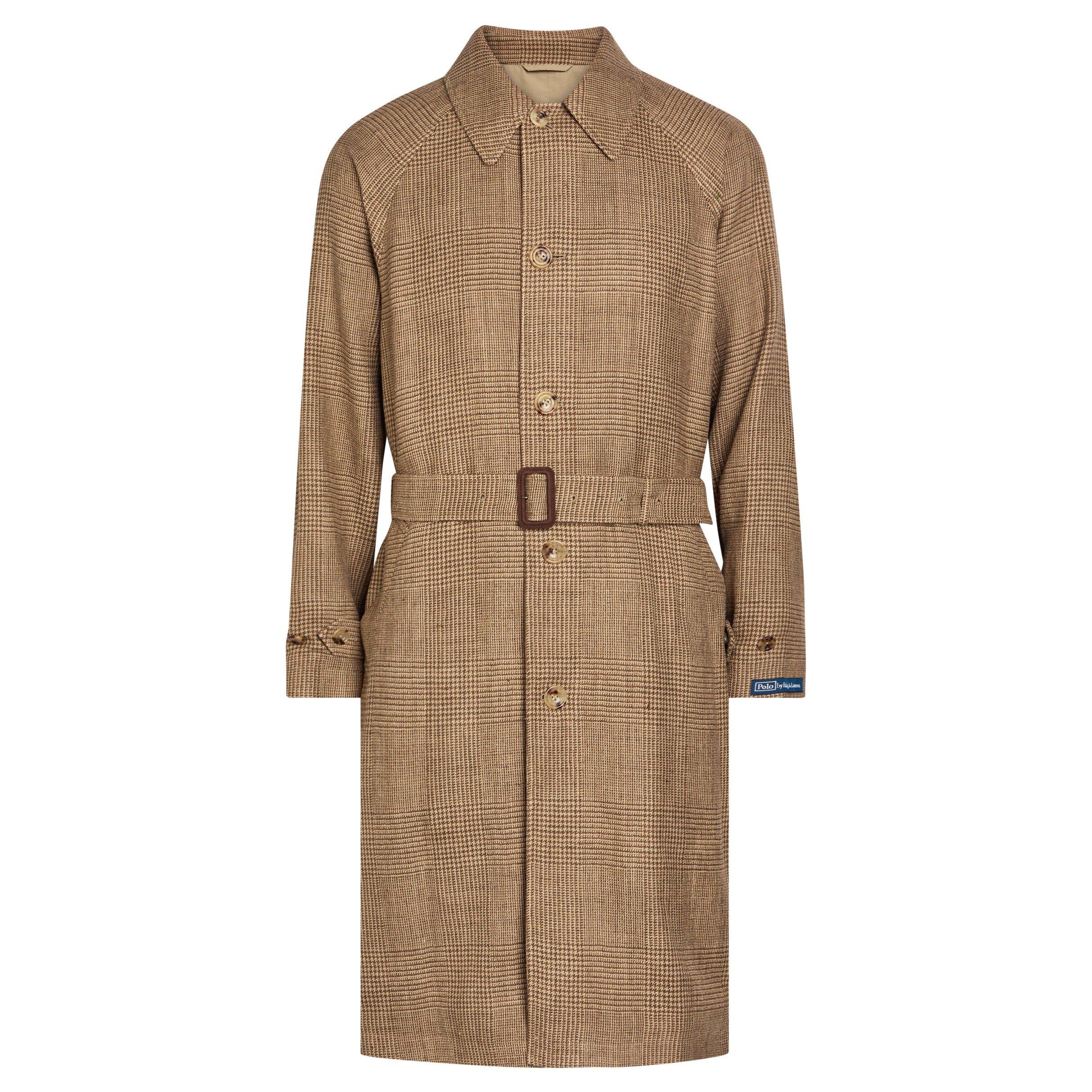 BROWN - Polo Ralph Lauren - PRL BELTED OVERCOAT