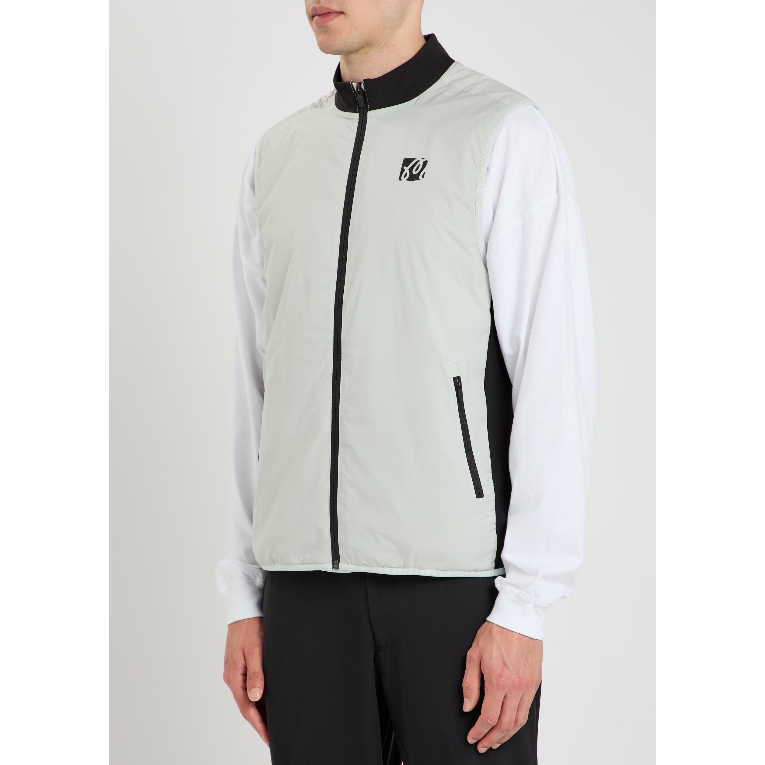 SILVER - Malbon - Men's Waterproof Slim-Fit Performance Vest - 2
