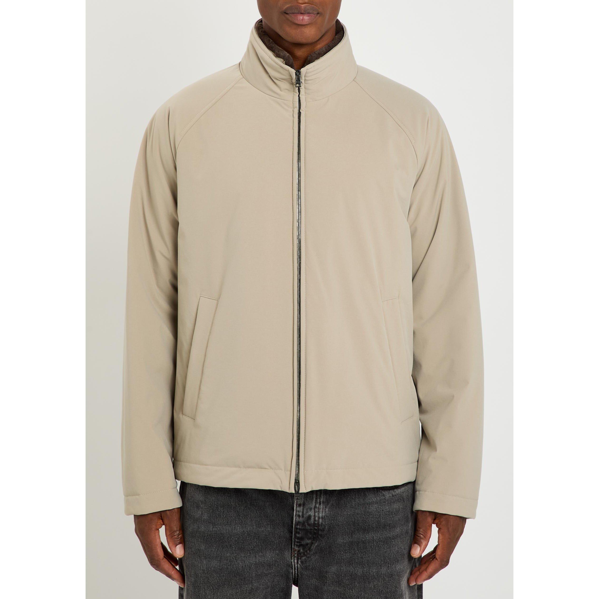 ECRU - Herno - Men's Full-Zip Long-Sleeve Short Puffer Jacket - 2