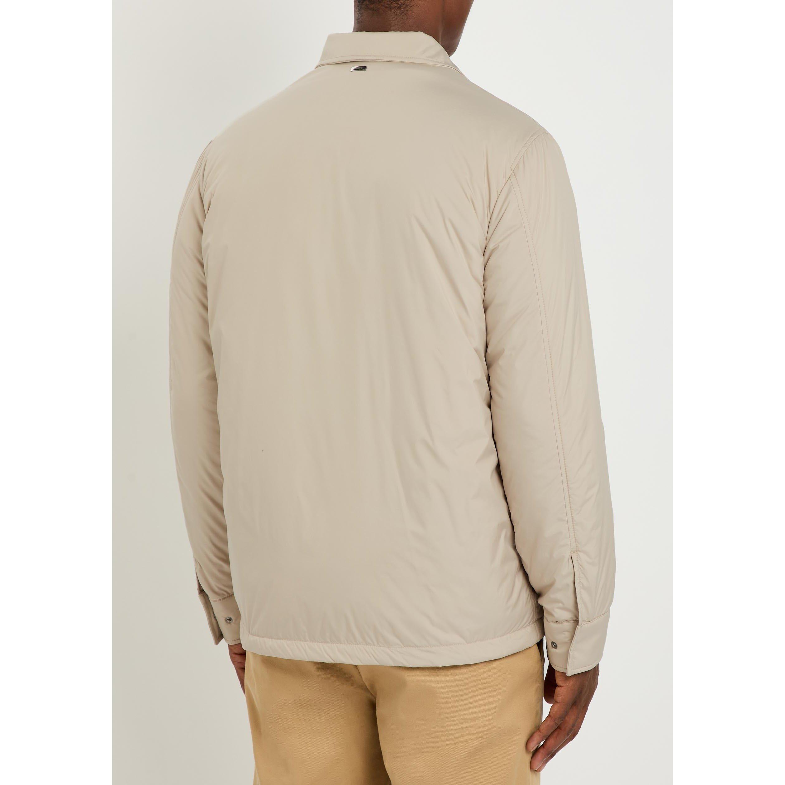 ECRU - Herno - Men's Long-Sleeve 1 Pocket Overshirt - 3