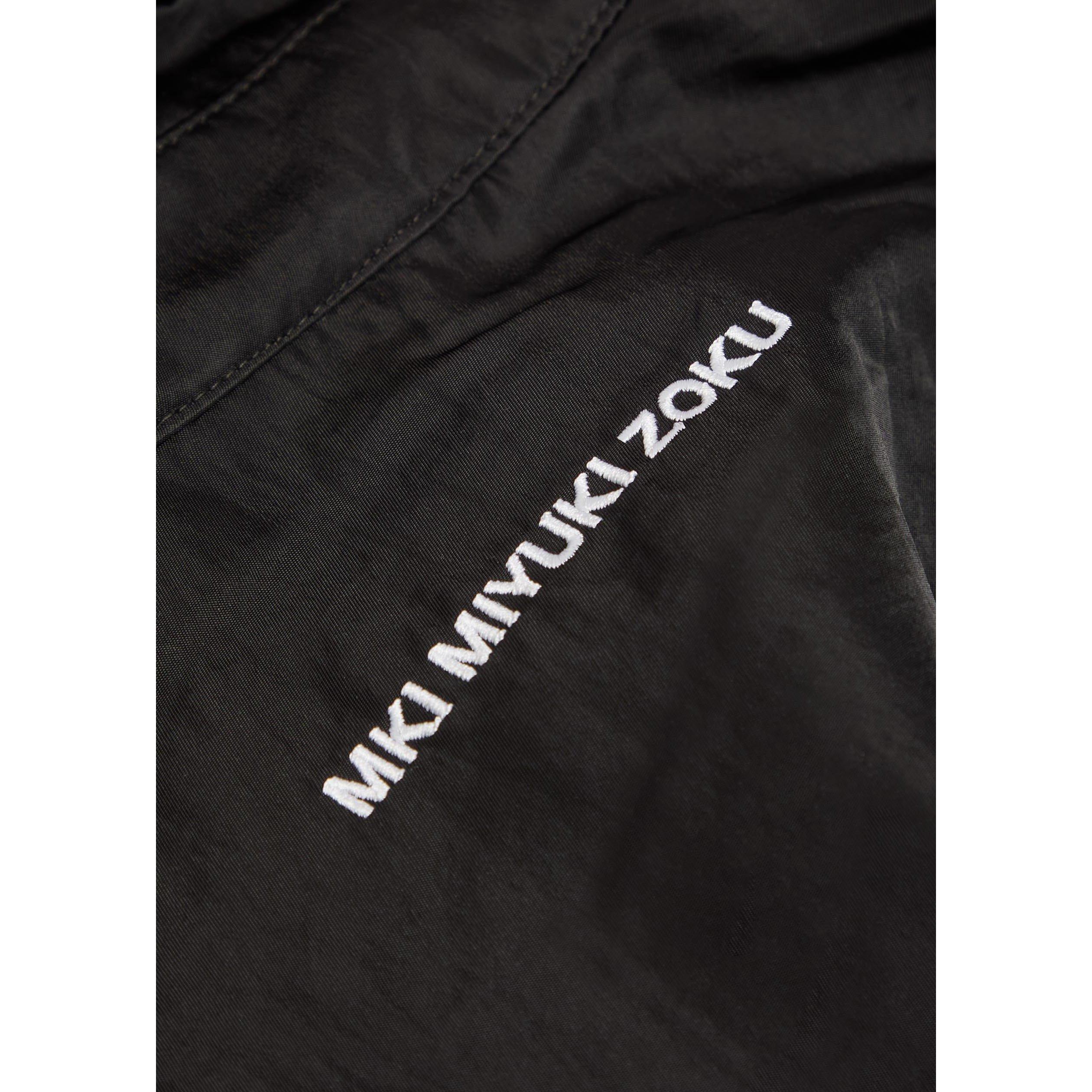 BLACK - MKI MIYUKI ZOKU - MKI SILK NYLON PILOT JACKET - 4