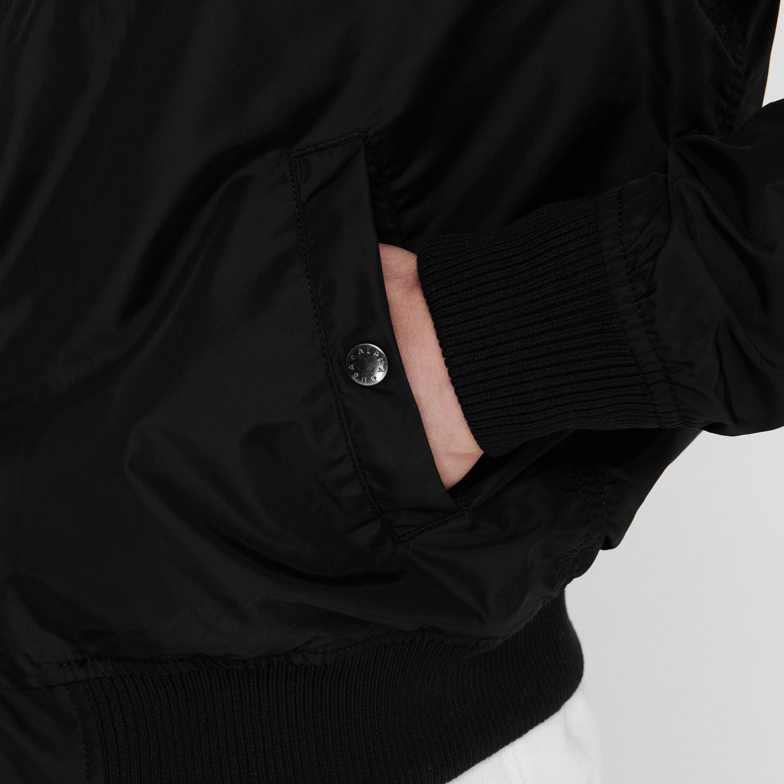 Crna - Alpha Industries - Alpha Long Sleeve Bomber Jacket - 6