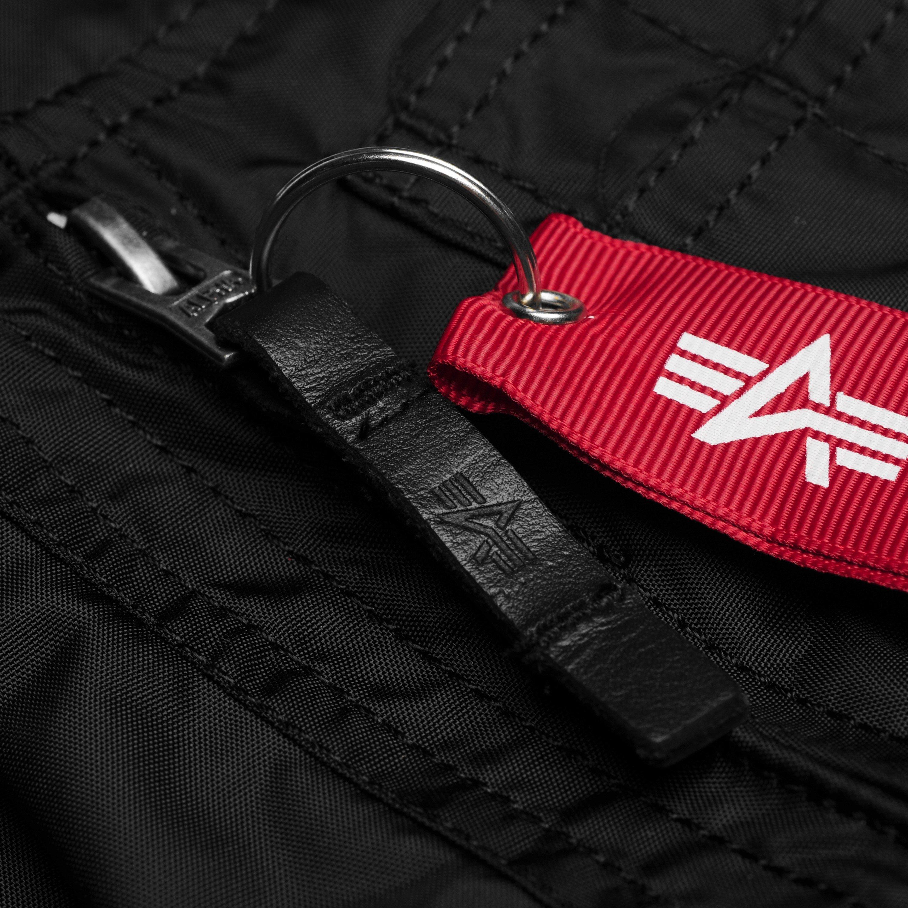 Crna - Alpha Industries - Alpha Long Sleeve Bomber Jacket - 8