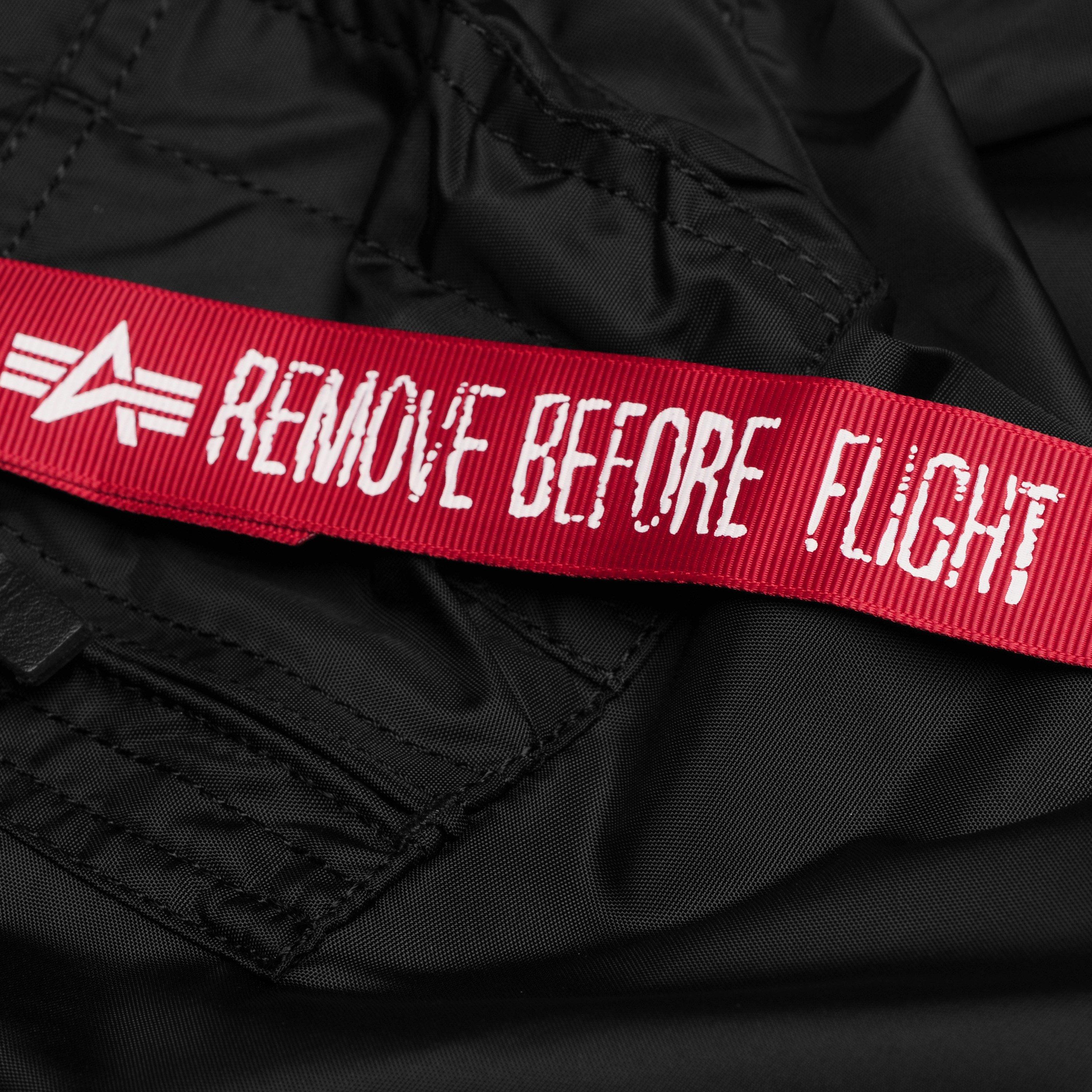 Crna - Alpha Industries - Alpha Long Sleeve Bomber Jacket - 9