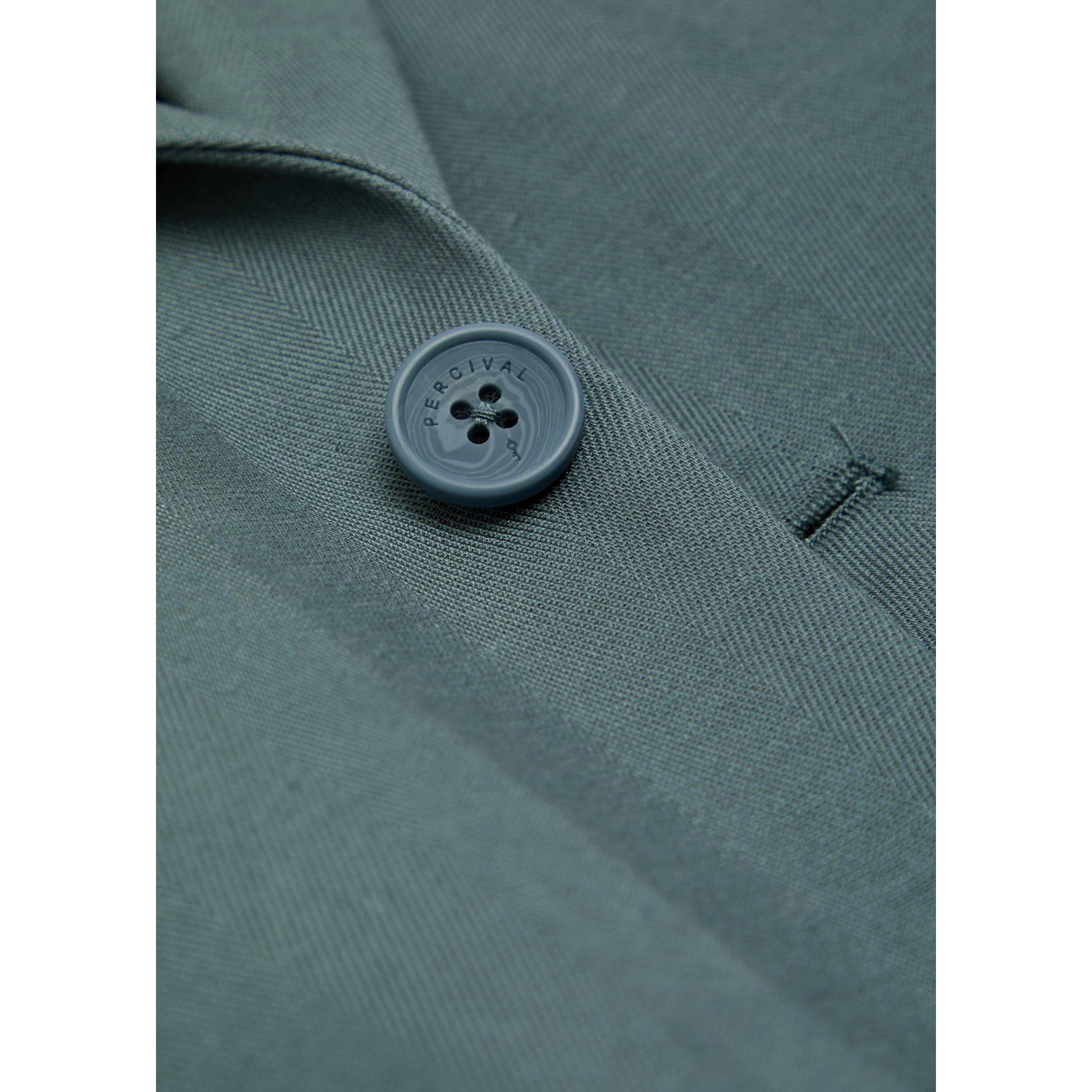 BLUE - Percival - Men's Notched Lapel Blazer - 4