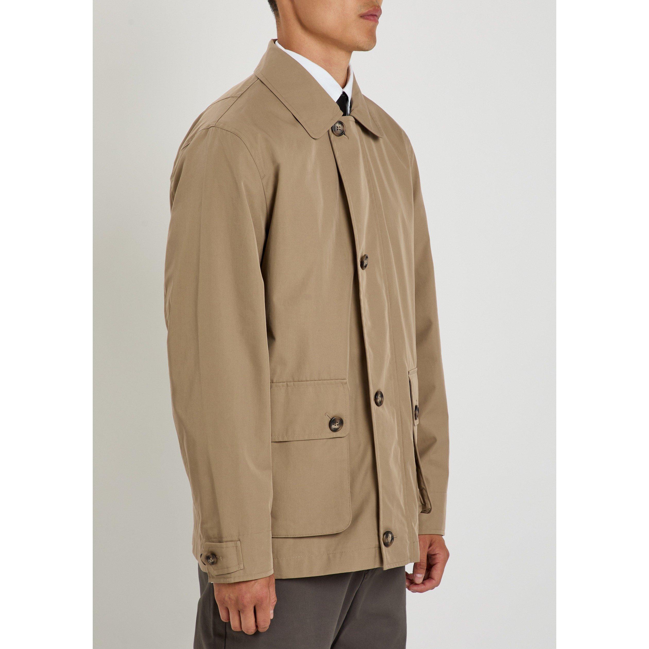 BEIGE - Gant - Men's Cotton Barn Jacket - 2