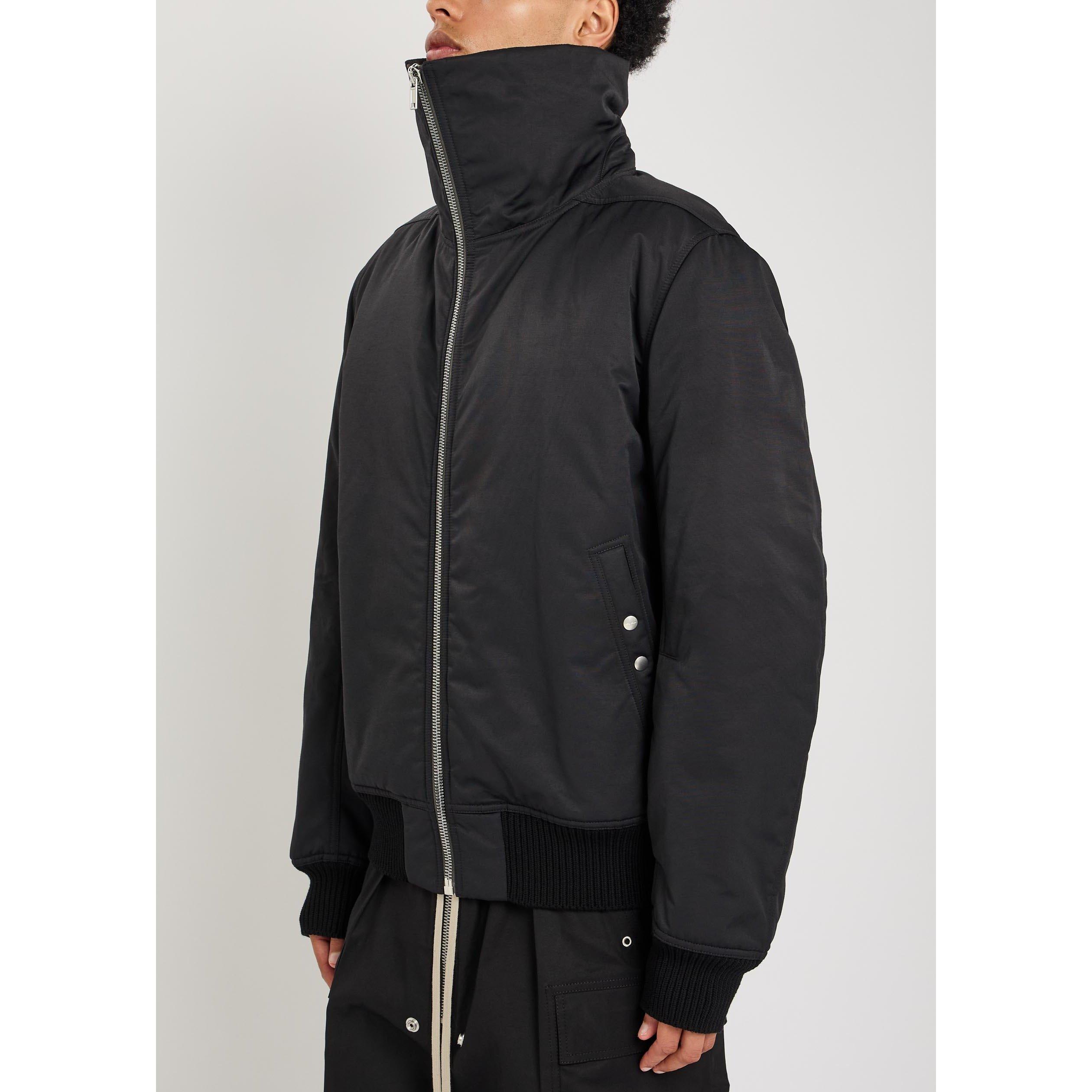 BLACK - Rick Owens - Men's Dracuflight Oversized-Fit Bomber Jacket - 2