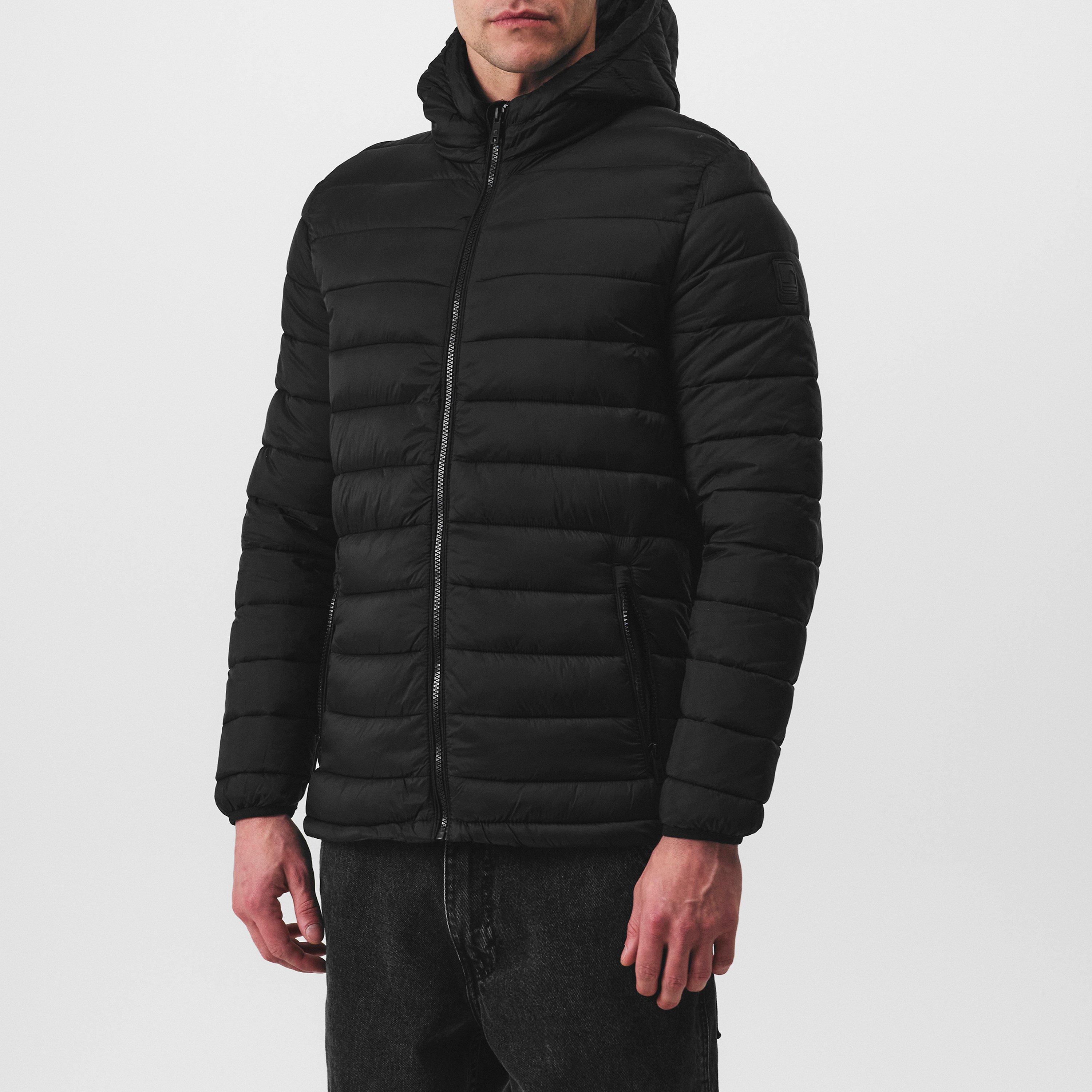 Nero - SoulCal - Soul Cal Micro Bubble Short Puffer Jacket - 3