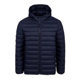 SoulCal Micro Bubble Hooded Jacket Mens