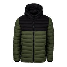 SoulCal Micro Bubble Hooded Jacket Mens