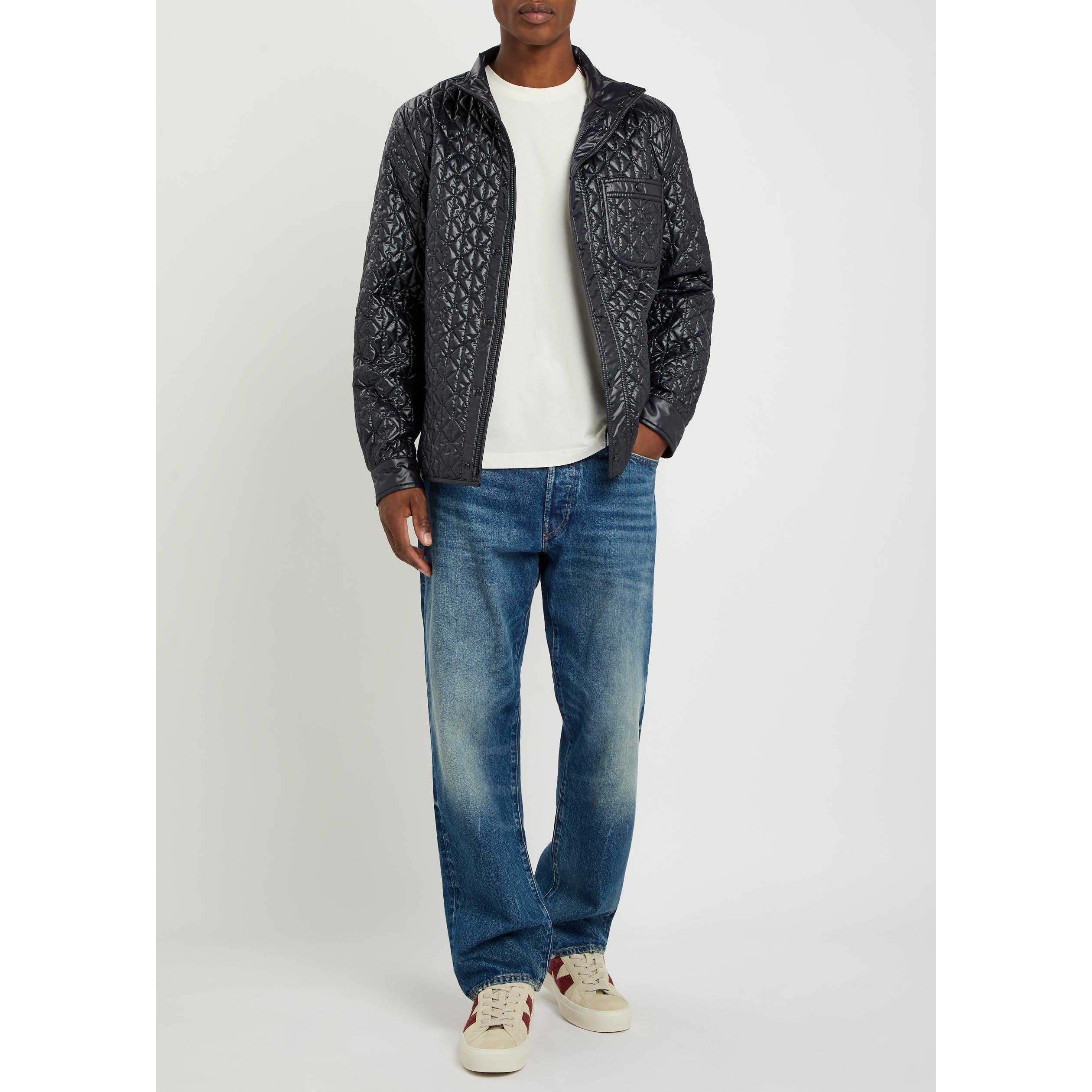 NAVY - Moncler - Men's Cleorine Quilted Jacket - 5