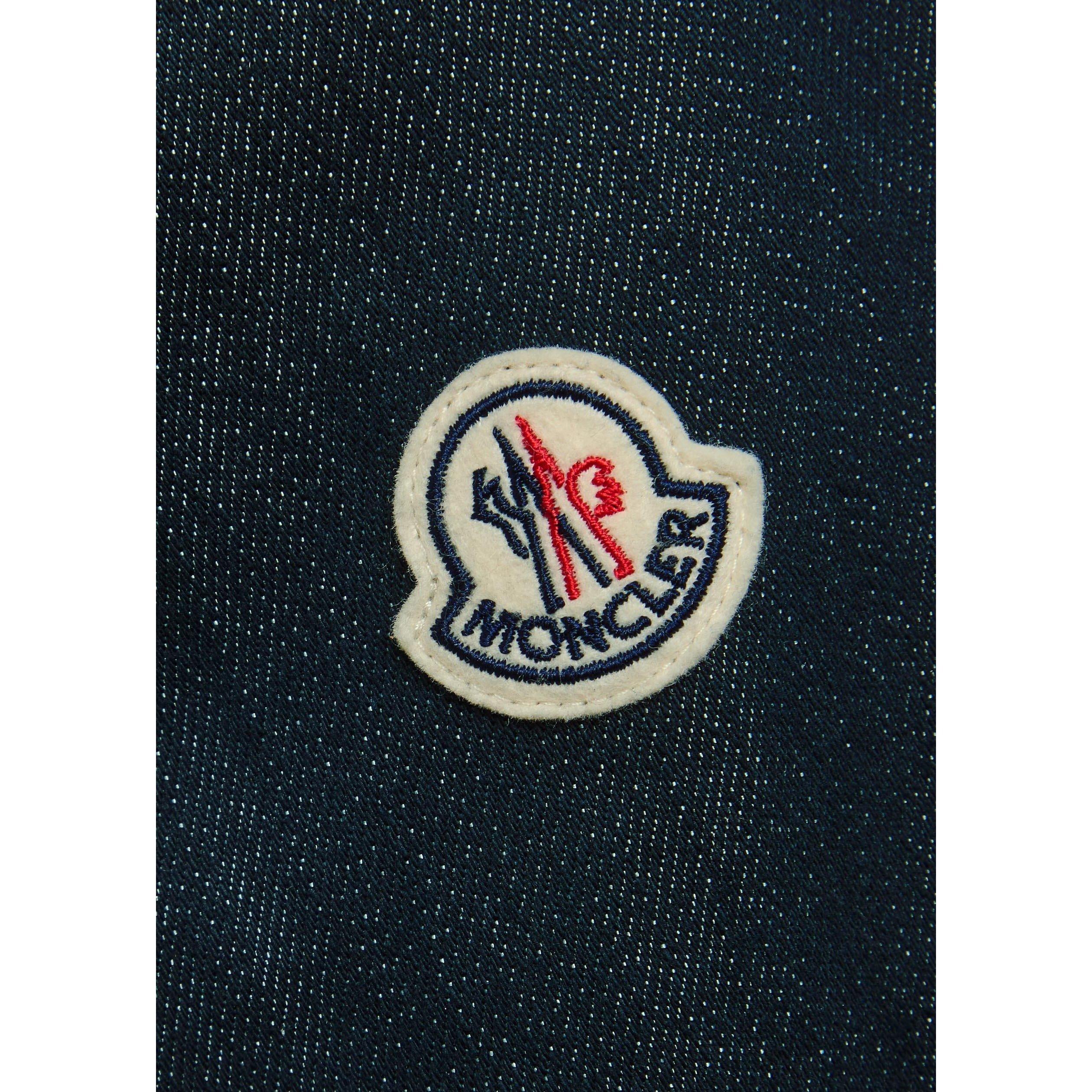 DARK BLUE - Moncler - Men's Haderu Denim Overshirt - 4