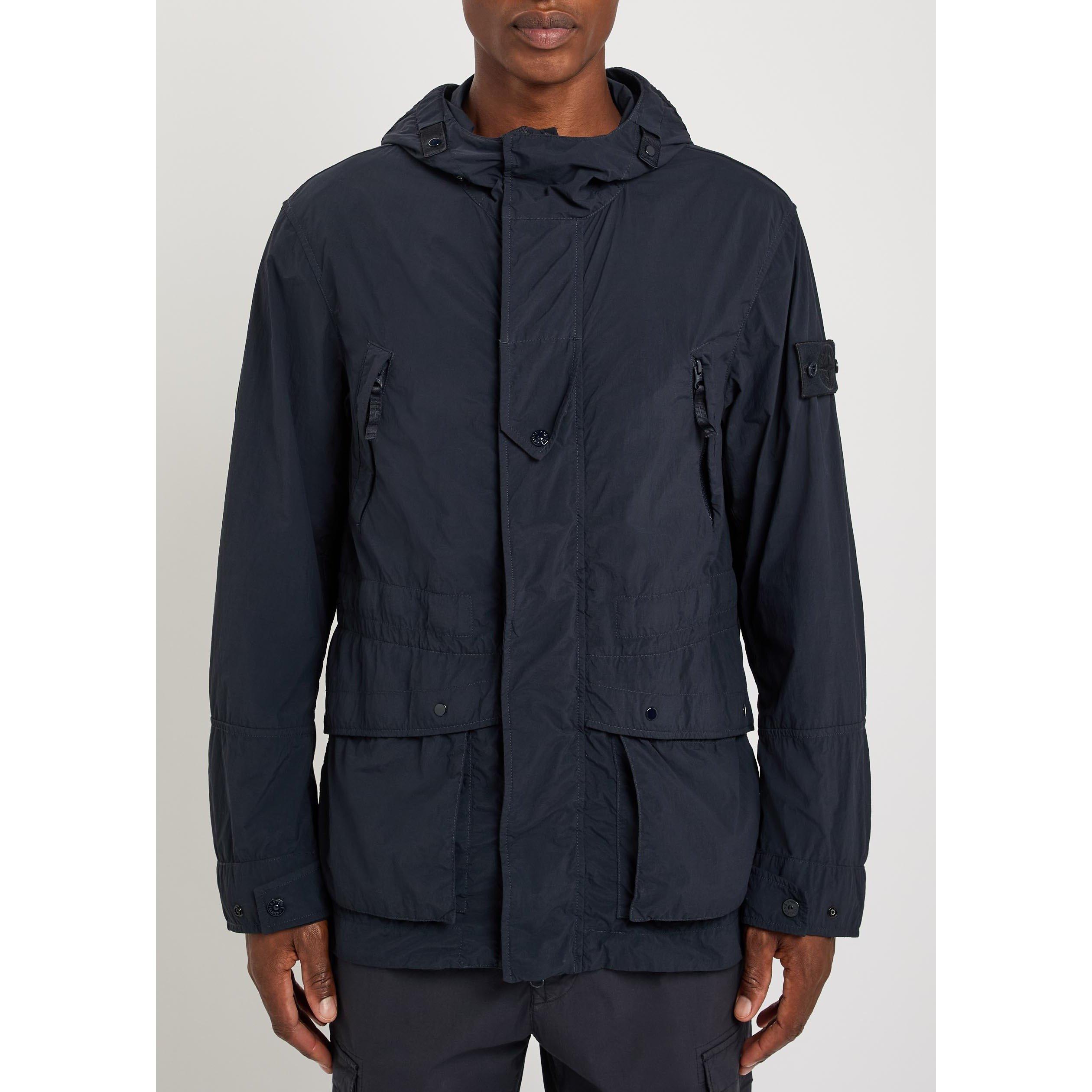 NAVY - Stone Island - SI GHOST HOODED PARKA - 2