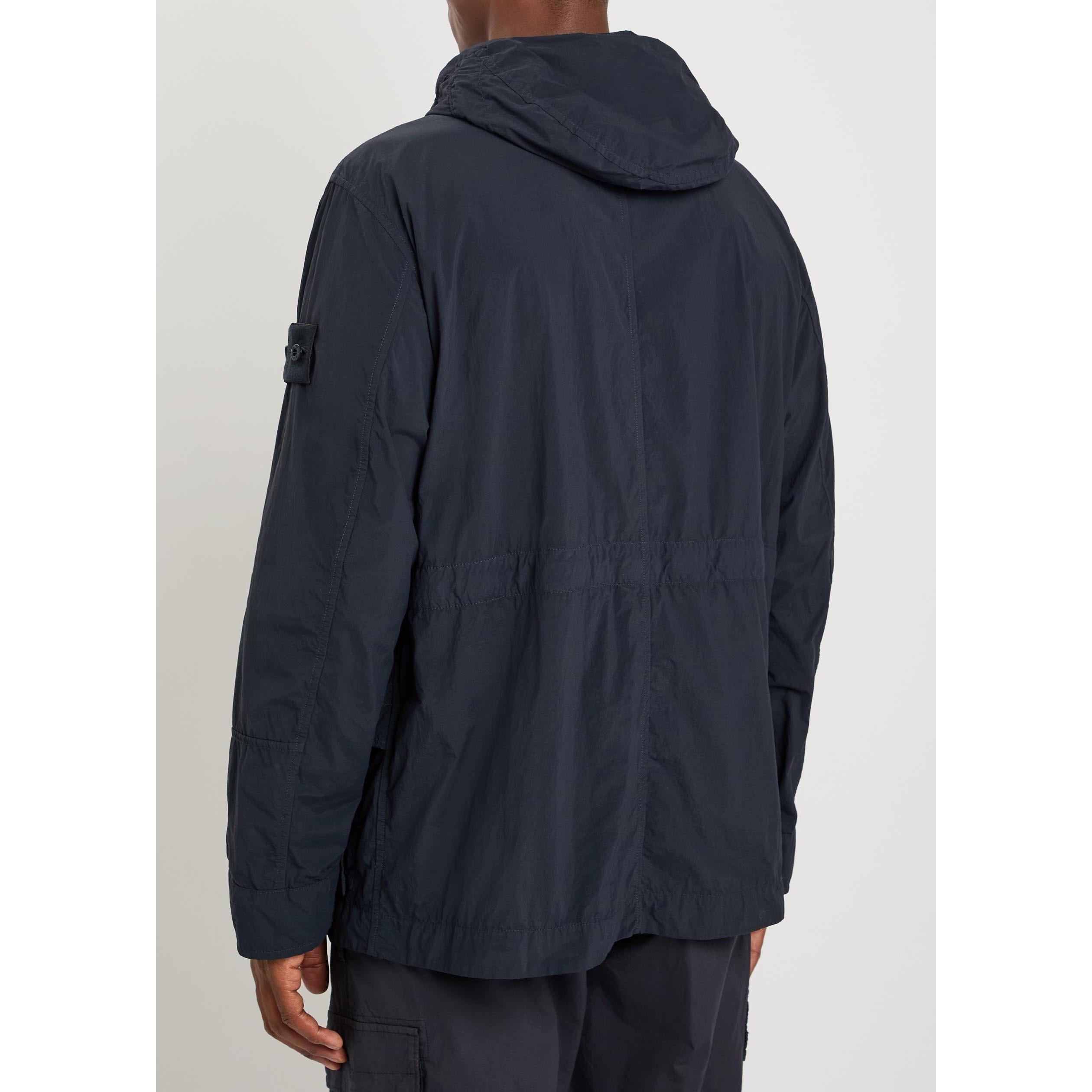NAVY - Stone Island - SI GHOST HOODED PARKA - 3