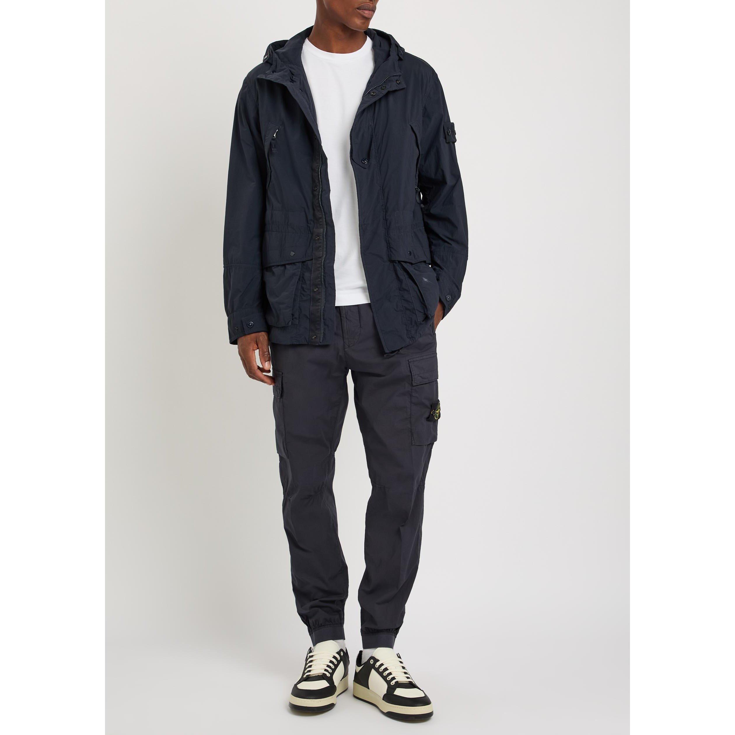 NAVY - Stone Island - SI GHOST HOODED PARKA - 5