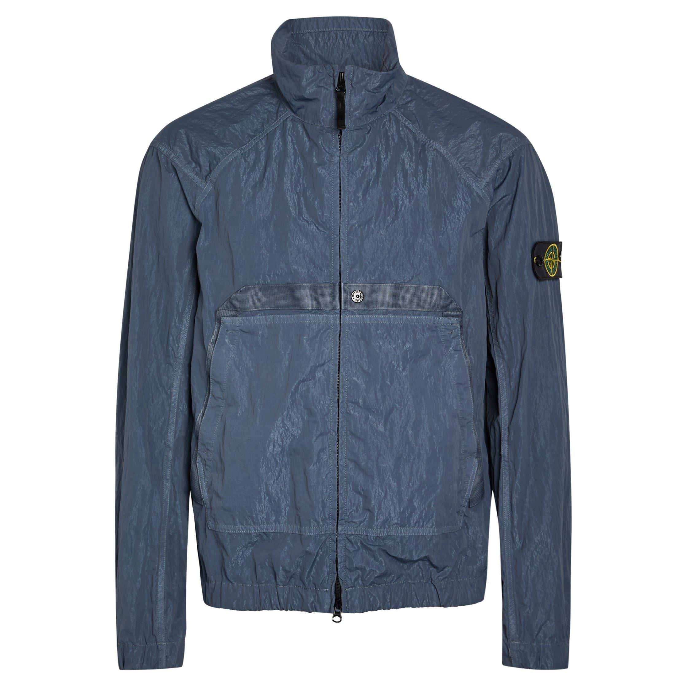 BLUE DARK - Stone Island - SI NYLON TC JACKET - 1