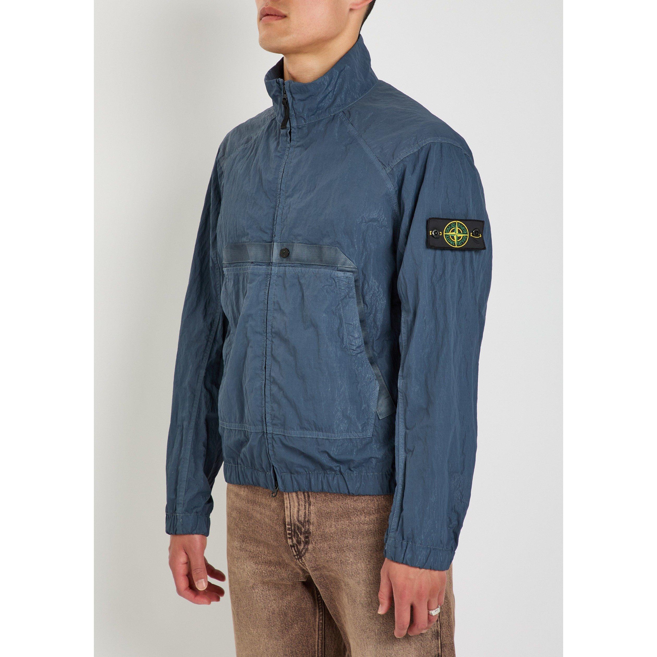 BLUE DARK - Stone Island - SI NYLON TC JACKET - 2