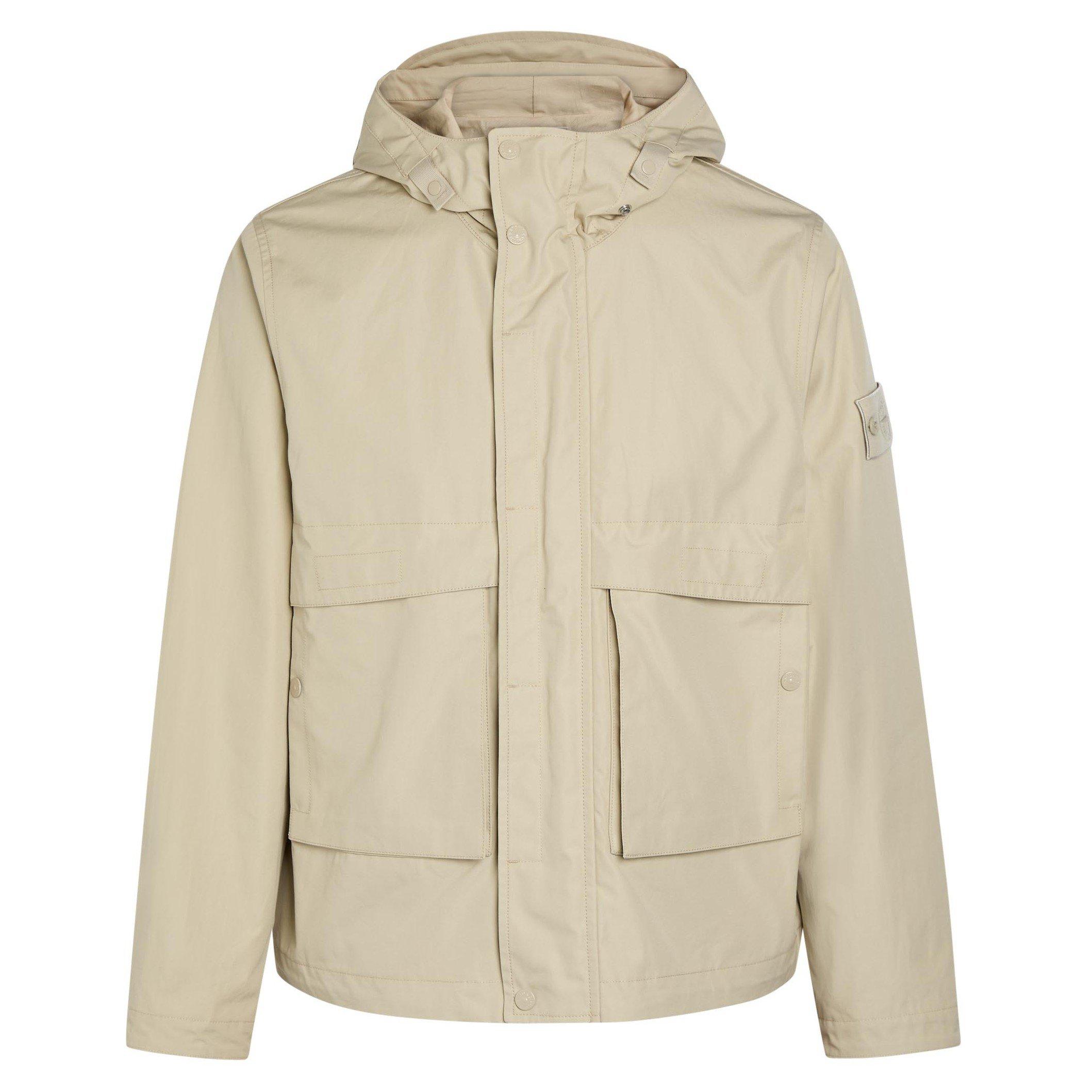 BEIGE - Stone Island - SI GHOST HOODED SHORT PARKA - 1