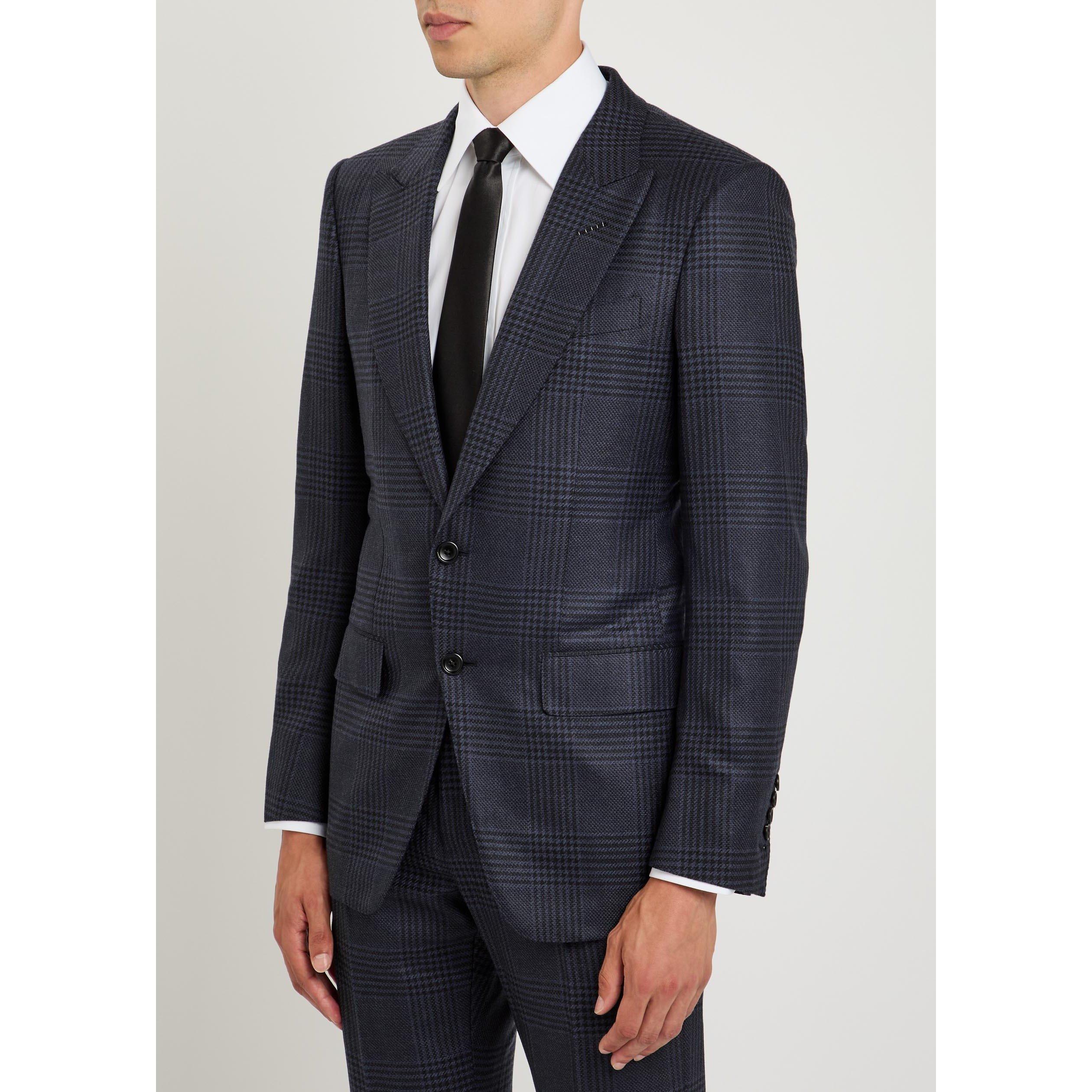 NAVY AND OTHER - Tom Ford - TF grand check oconnor sb jac - 2