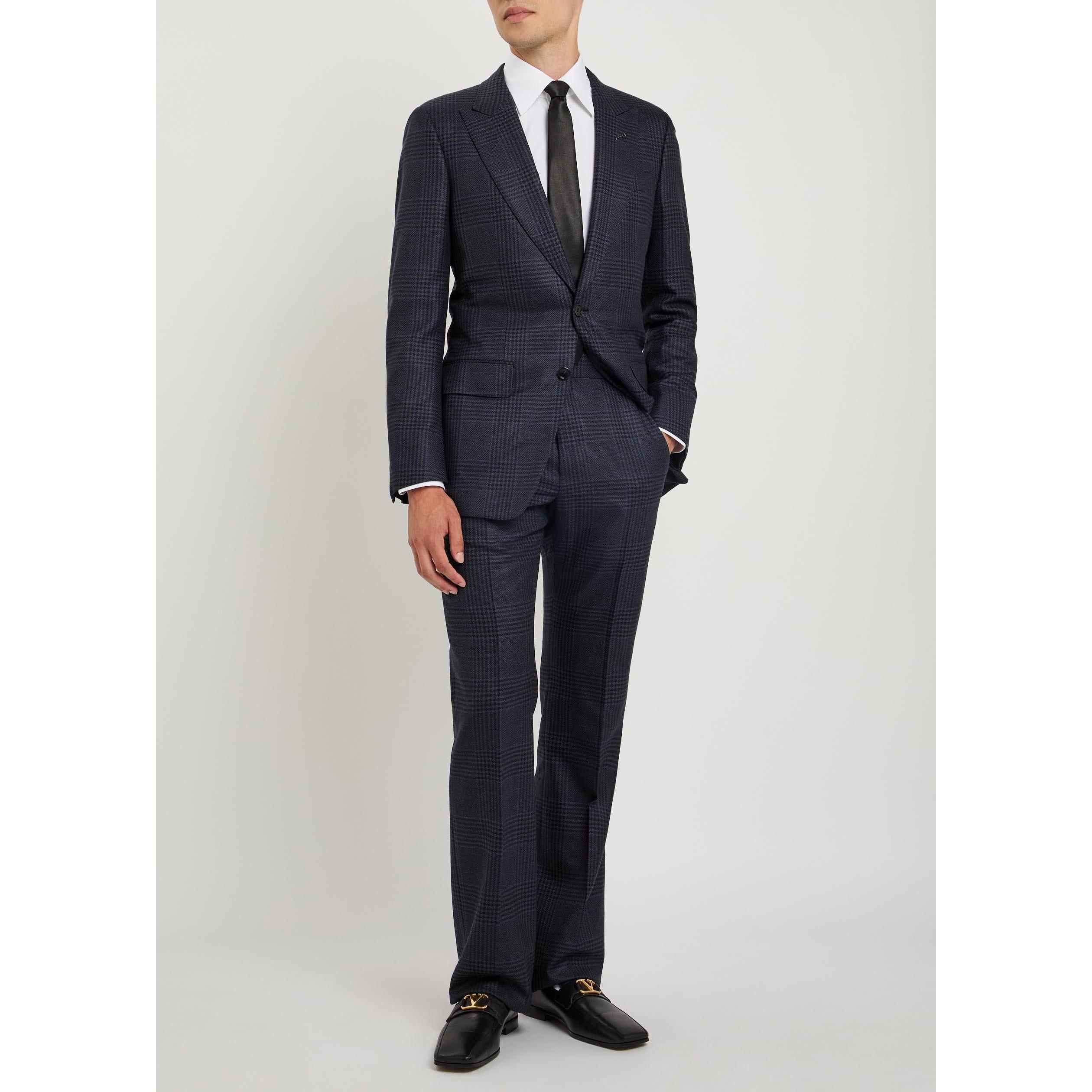 NAVY AND OTHER - Tom Ford - TF grand check oconnor sb jac - 5