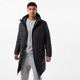 Jack Wills JW Long Quilt Parka Sn34